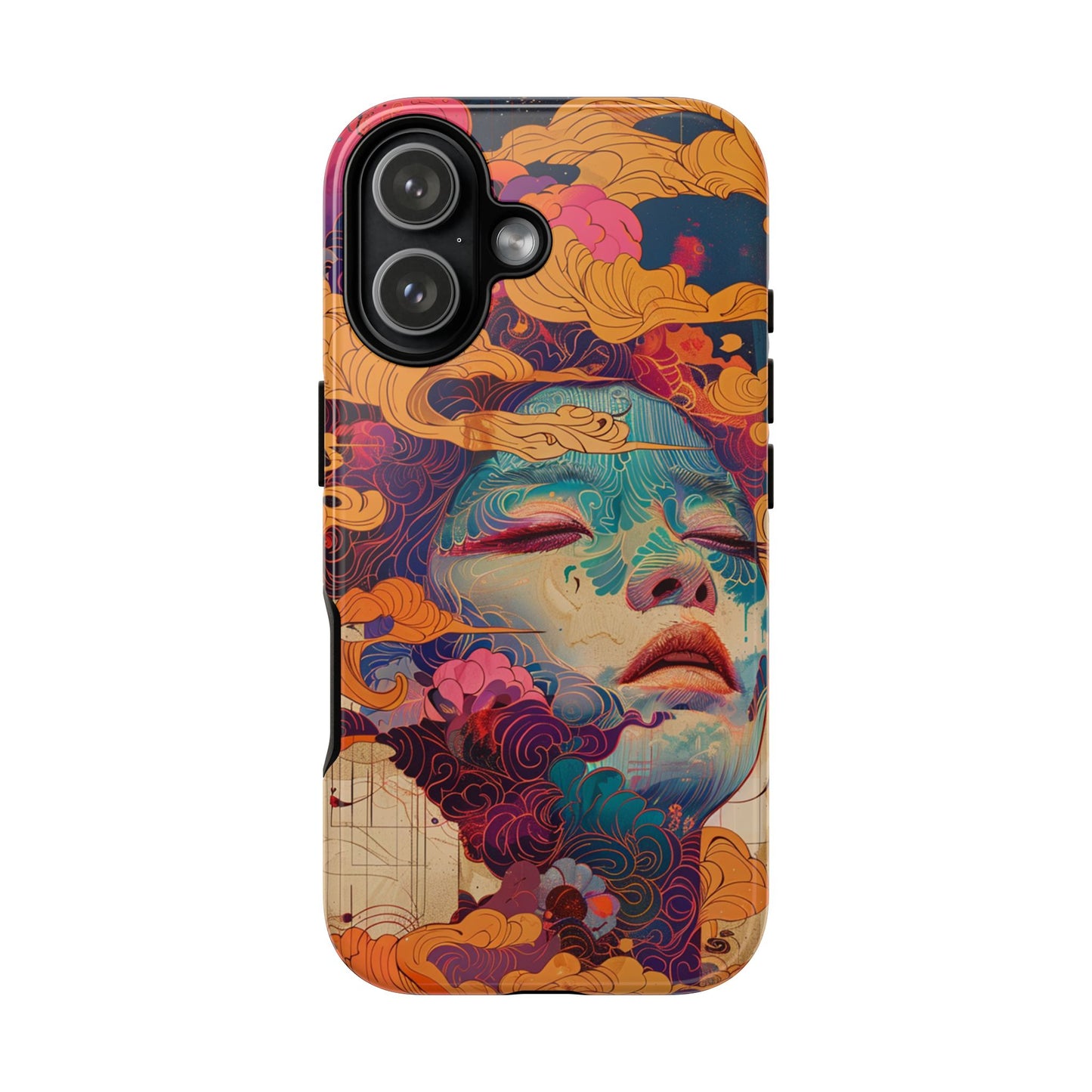 Copy of Artistic Crescent Moon Phone Case — Dreamy Starry Night Protection