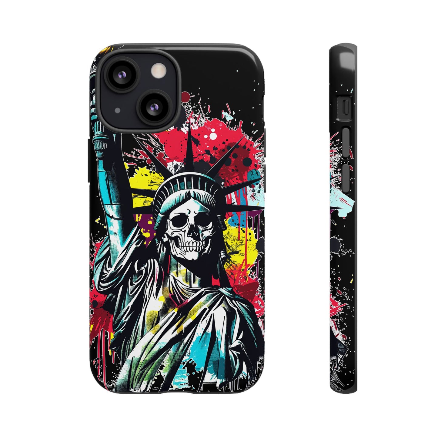 Artistic Crescent Moon Phone Case — Dreamy Starry Night Protection