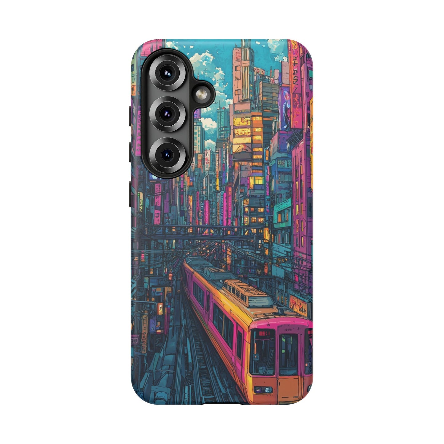 Copy of Copy of Artistic Crescent Moon Phone Case — Dreamy Starry Night Protection