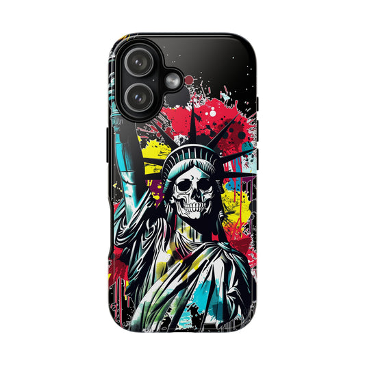Artistic Crescent Moon Phone Case — Dreamy Starry Night Protection