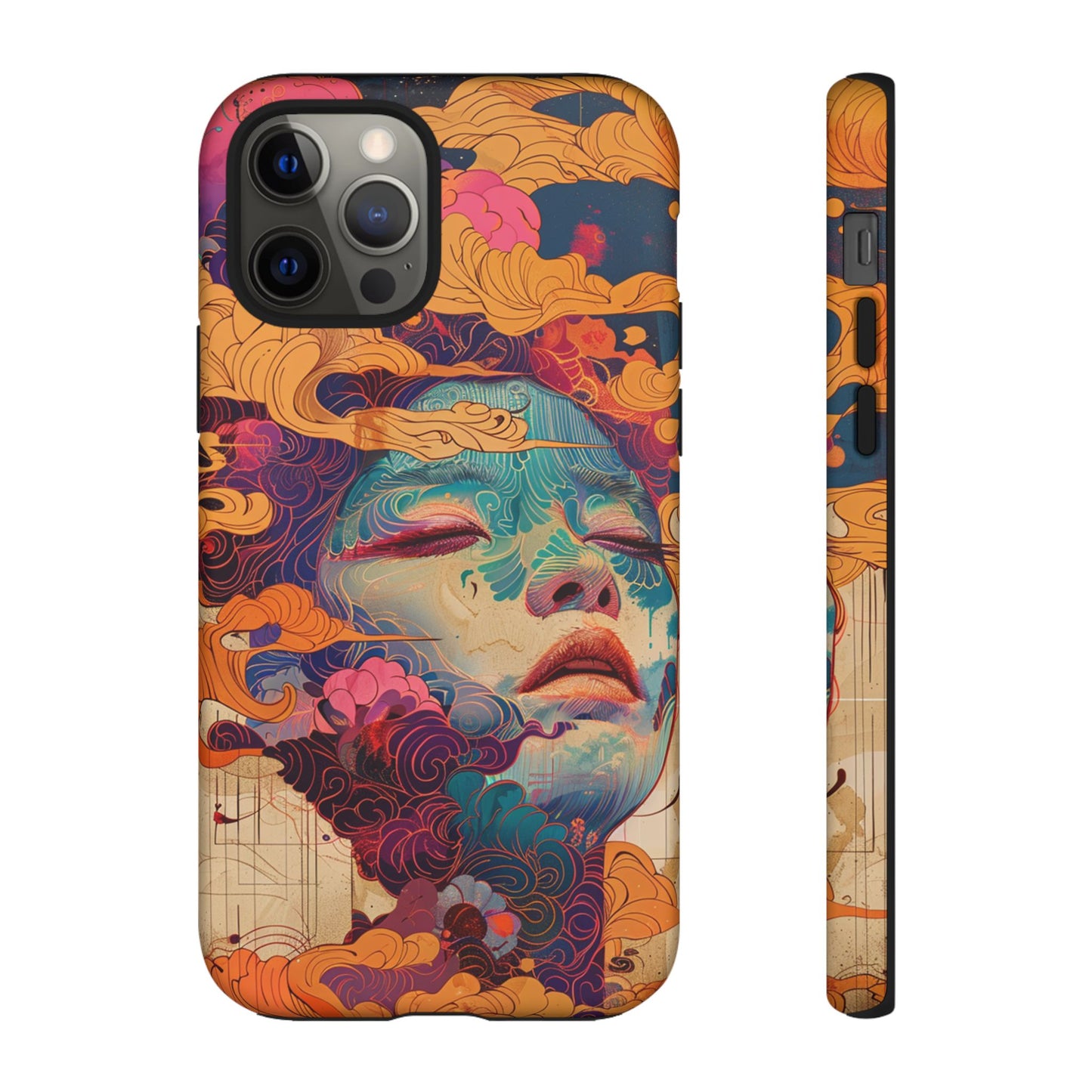Copy of Artistic Crescent Moon Phone Case — Dreamy Starry Night Protection