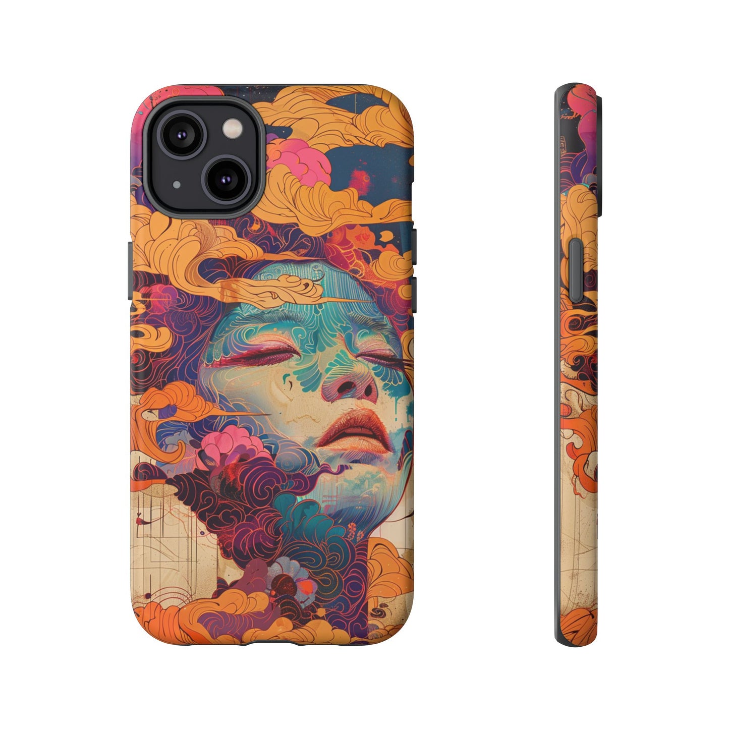 Copy of Artistic Crescent Moon Phone Case — Dreamy Starry Night Protection