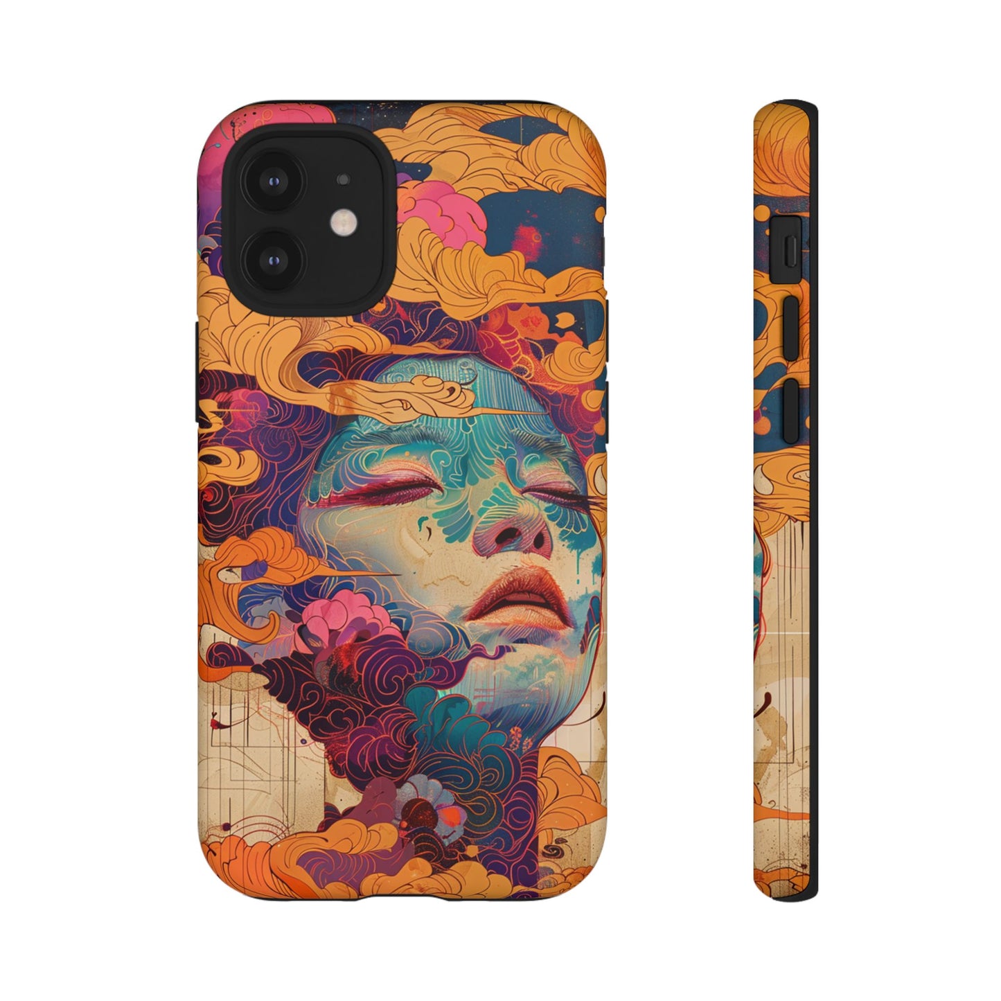 Copy of Artistic Crescent Moon Phone Case — Dreamy Starry Night Protection