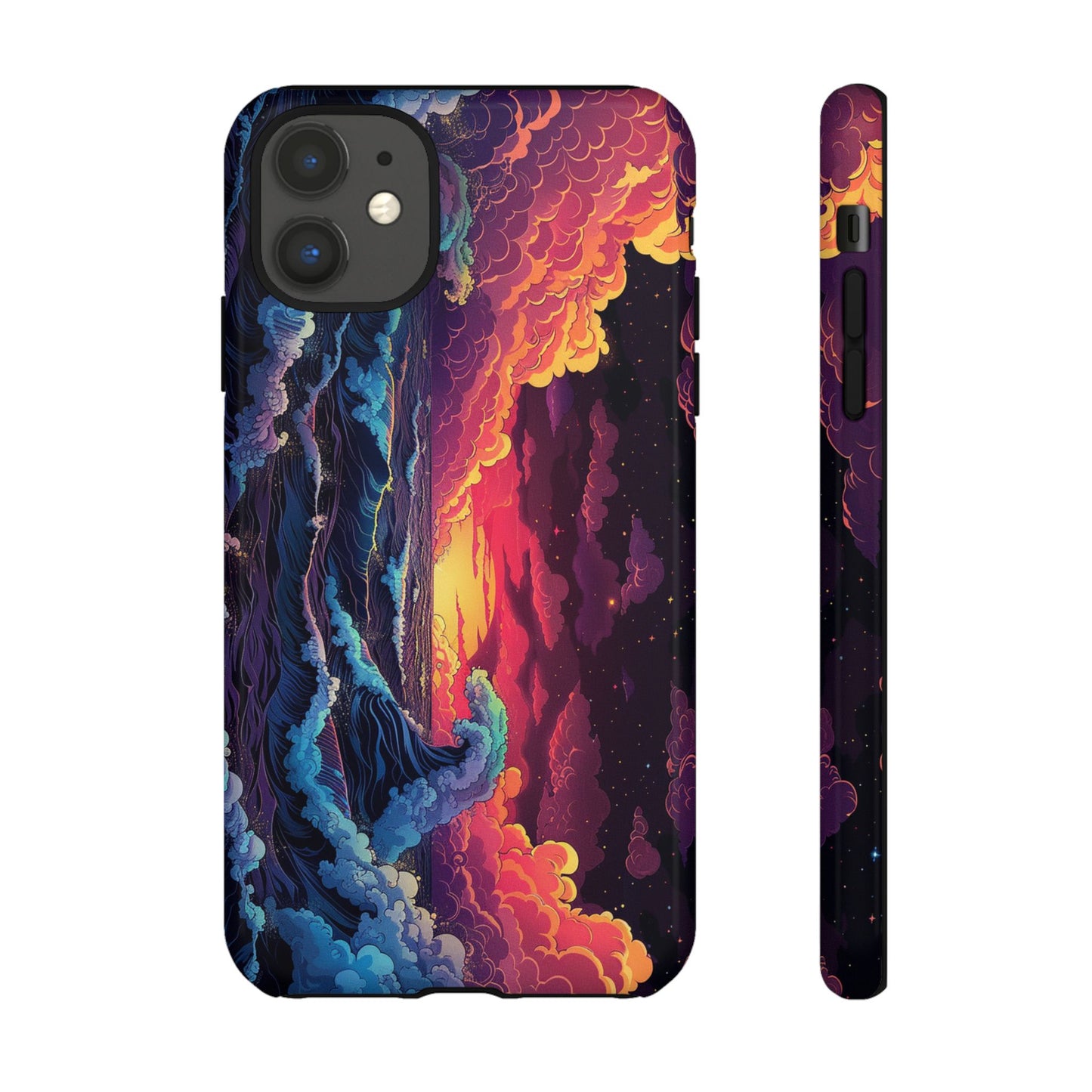 Copy of Artistic Crescent Moon Phone Case — Dreamy Starry Night Protection
