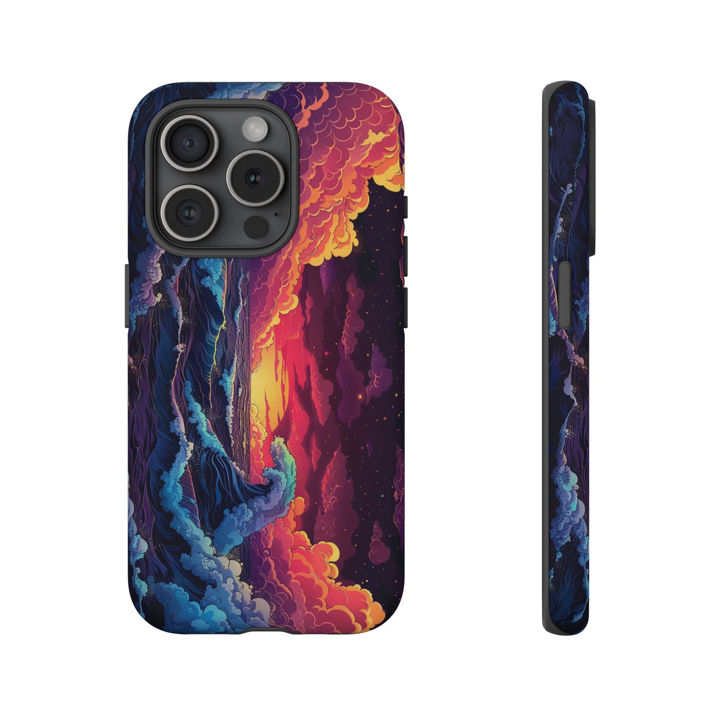 Copy of Artistic Crescent Moon Phone Case — Dreamy Starry Night Protection