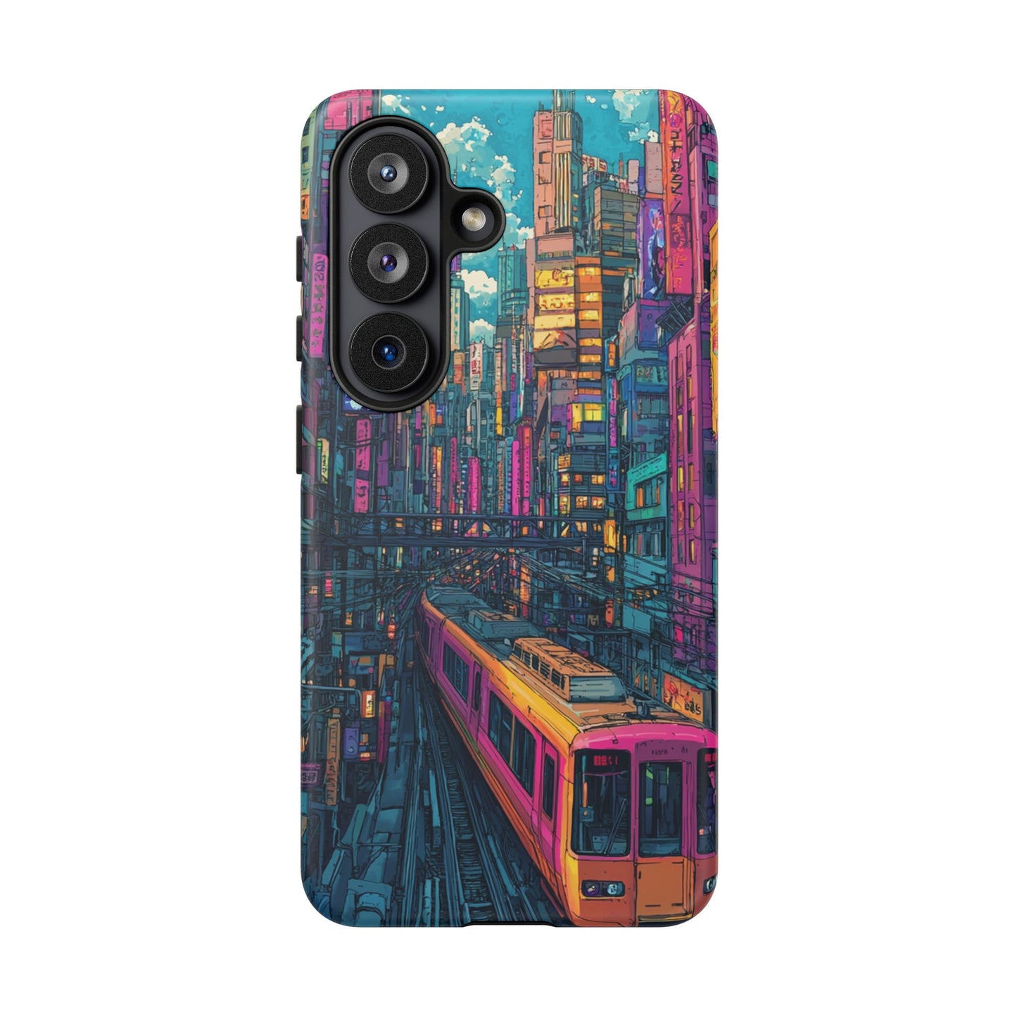 Copy of Copy of Artistic Crescent Moon Phone Case — Dreamy Starry Night Protection