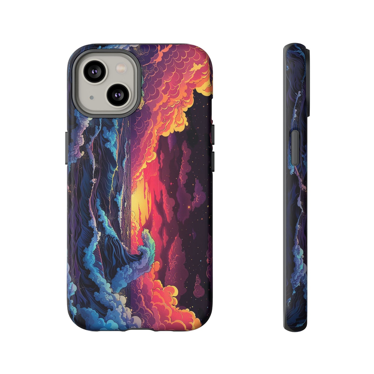 Copy of Artistic Crescent Moon Phone Case — Dreamy Starry Night Protection