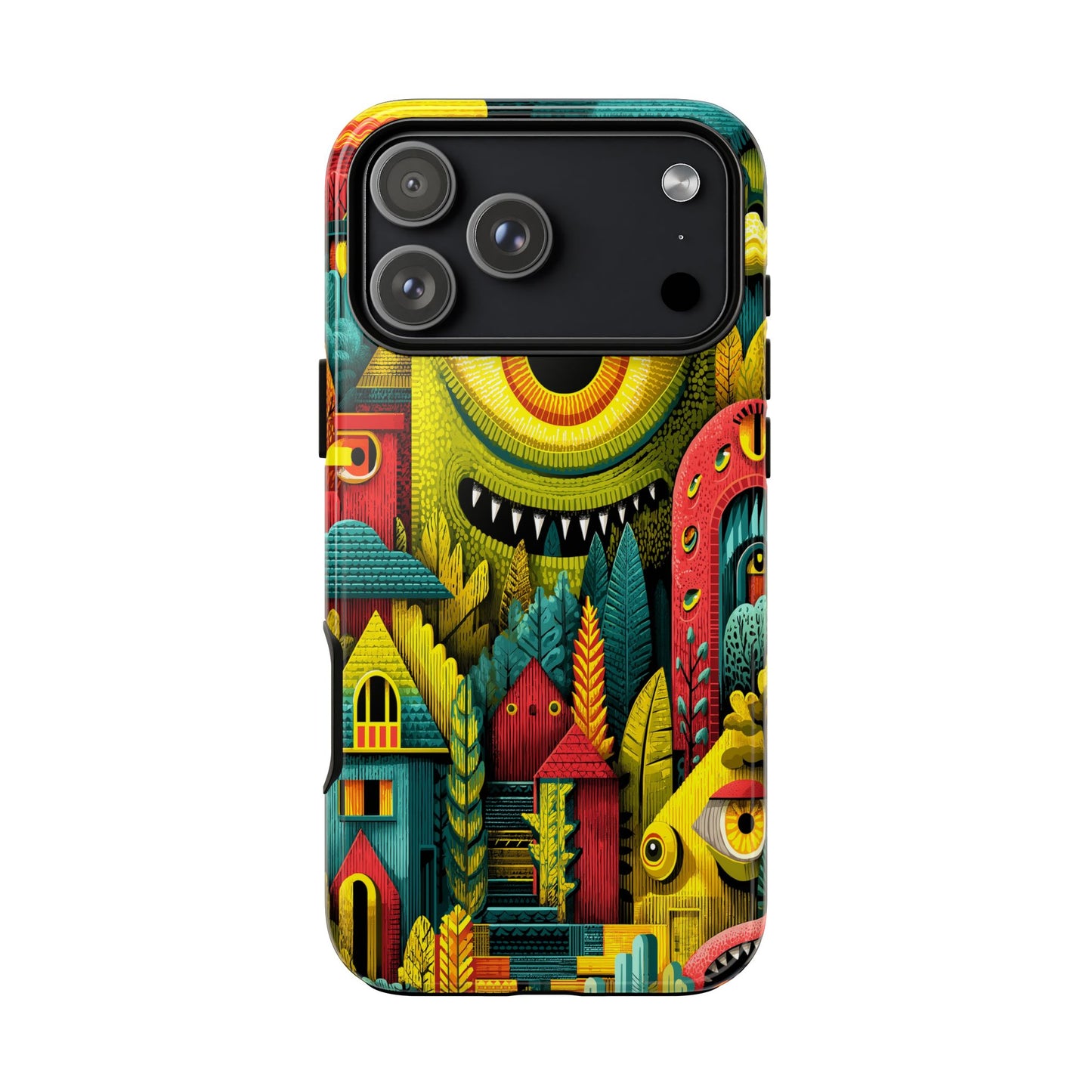 Artistic Crescent Moon Phone Case — Dreamy Starry Night Protection