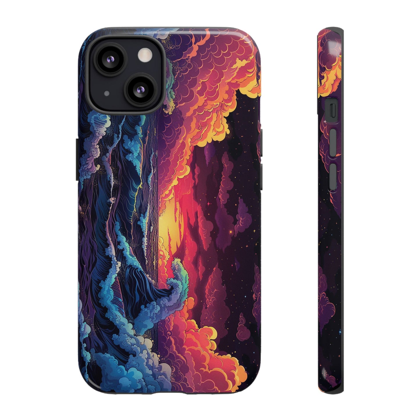 Copy of Artistic Crescent Moon Phone Case — Dreamy Starry Night Protection