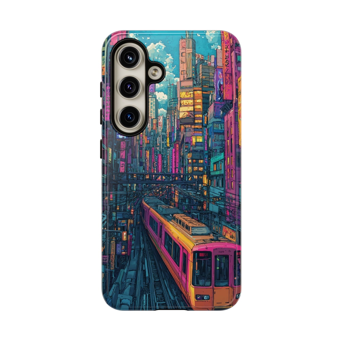 Copy of Copy of Artistic Crescent Moon Phone Case — Dreamy Starry Night Protection