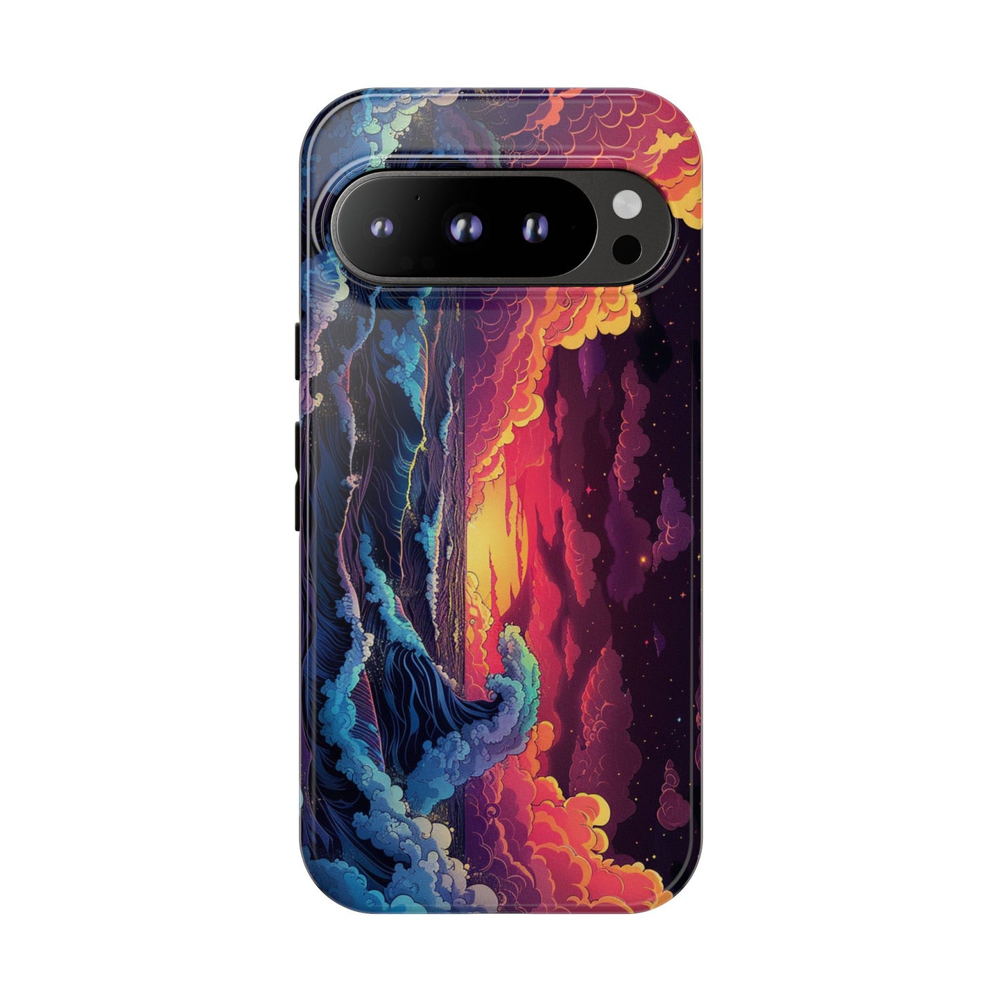 Copy of Copy of Artistic Crescent Moon Phone Case — Dreamy Starry Night Protection