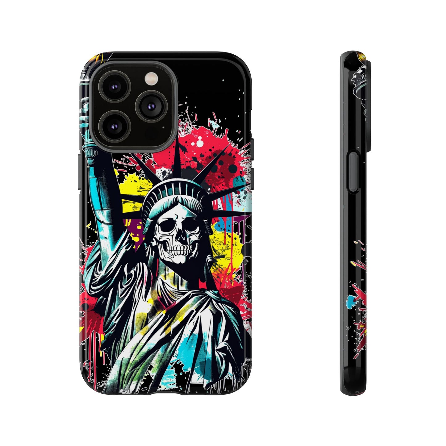Artistic Crescent Moon Phone Case — Dreamy Starry Night Protection