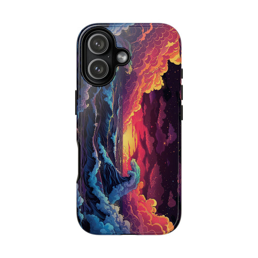 Copy of Artistic Crescent Moon Phone Case — Dreamy Starry Night Protection