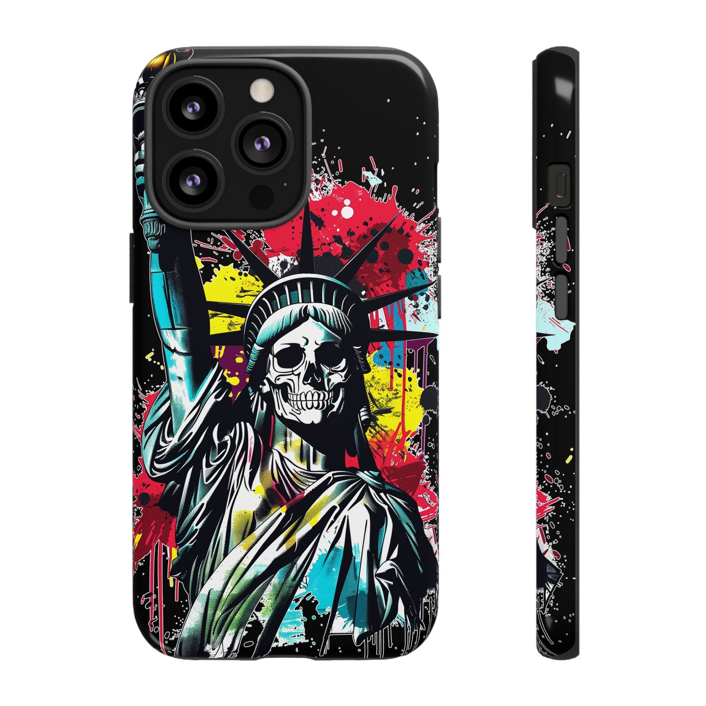 Artistic Crescent Moon Phone Case — Dreamy Starry Night Protection