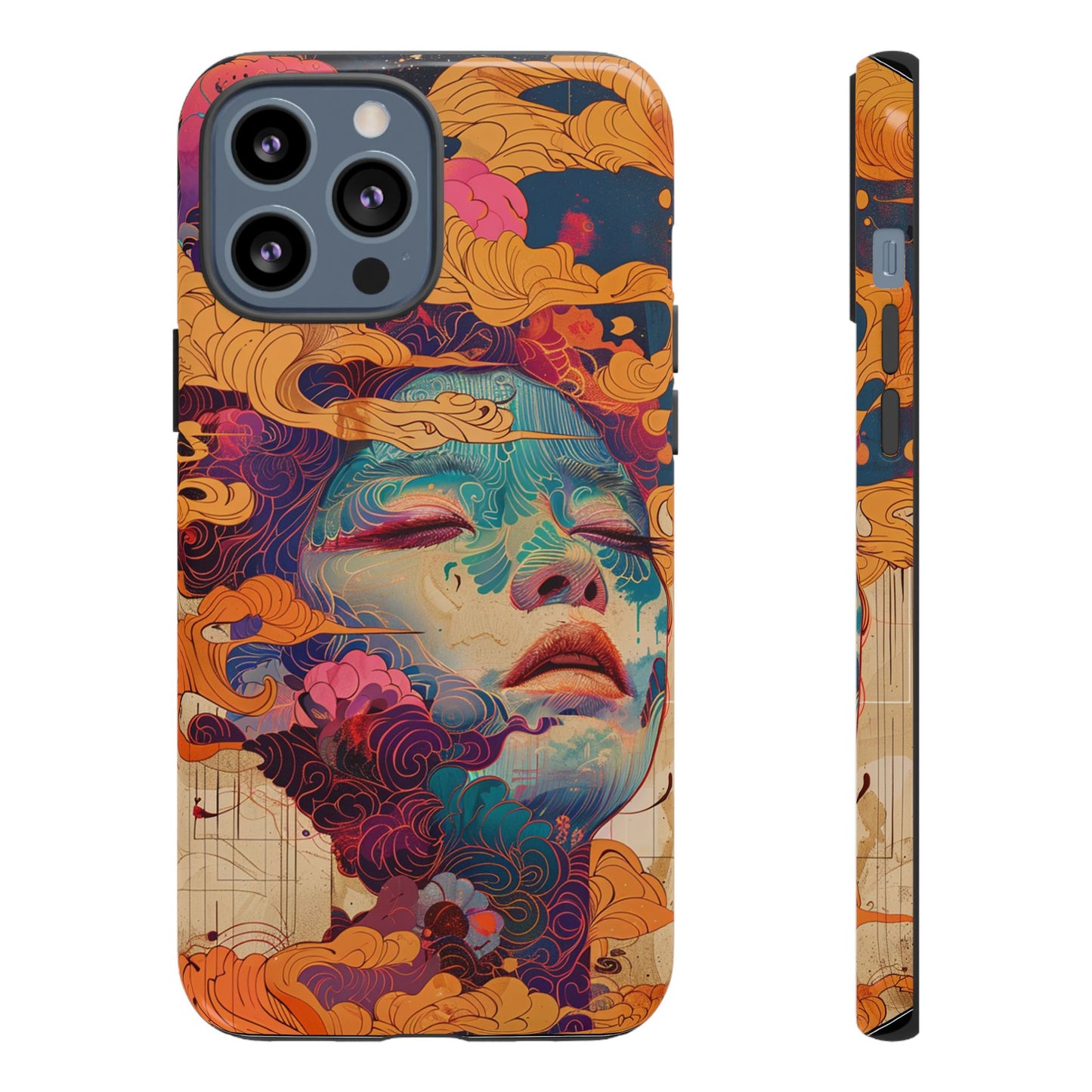 Copy of Artistic Crescent Moon Phone Case — Dreamy Starry Night Protection