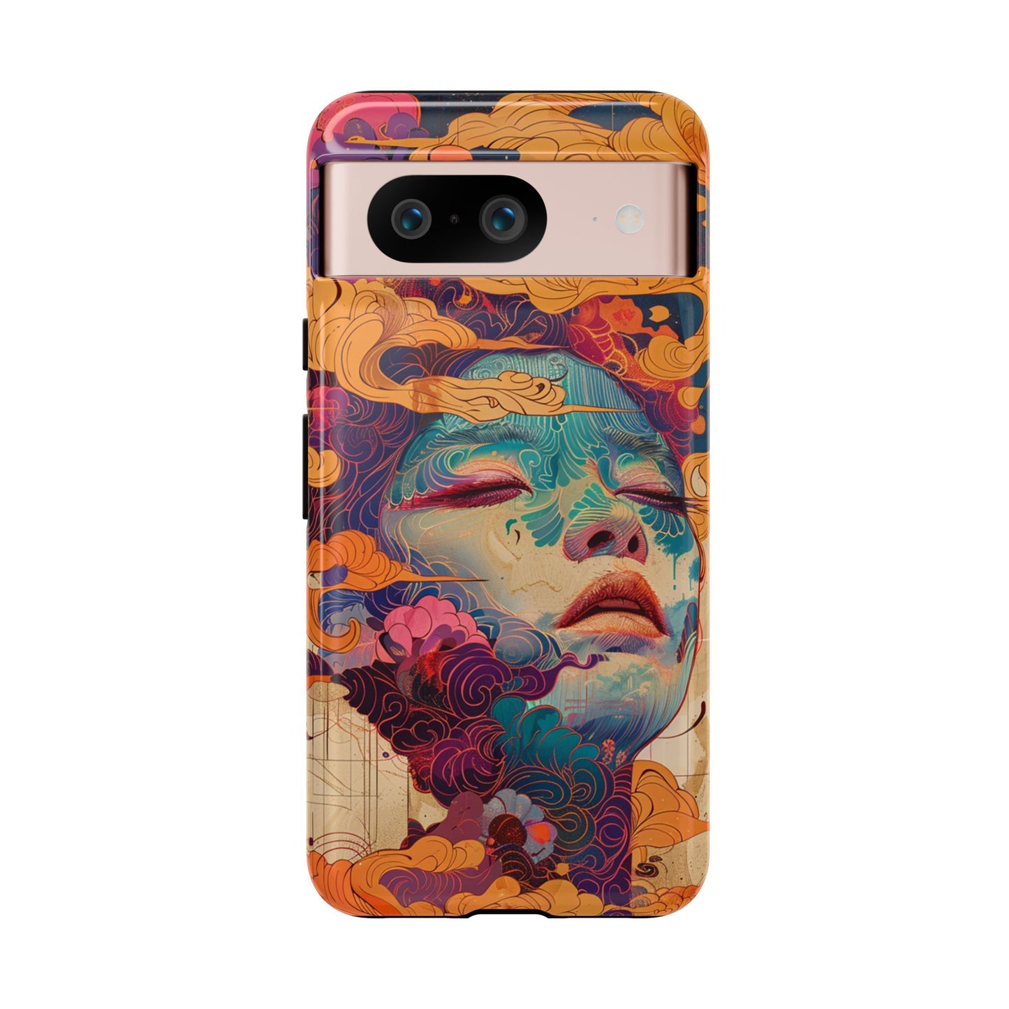 Copy of Copy of Artistic Crescent Moon Phone Case — Dreamy Starry Night Protection