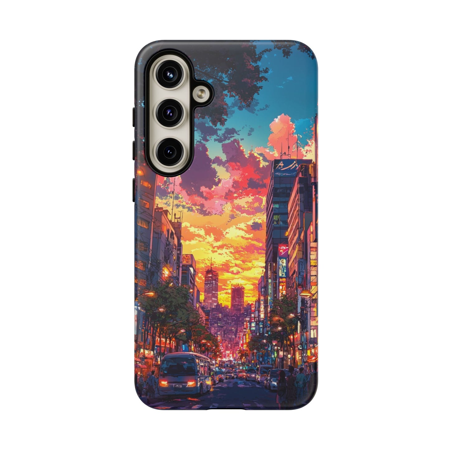 Copy of Copy of Artistic Crescent Moon Phone Case — Dreamy Starry Night Protection