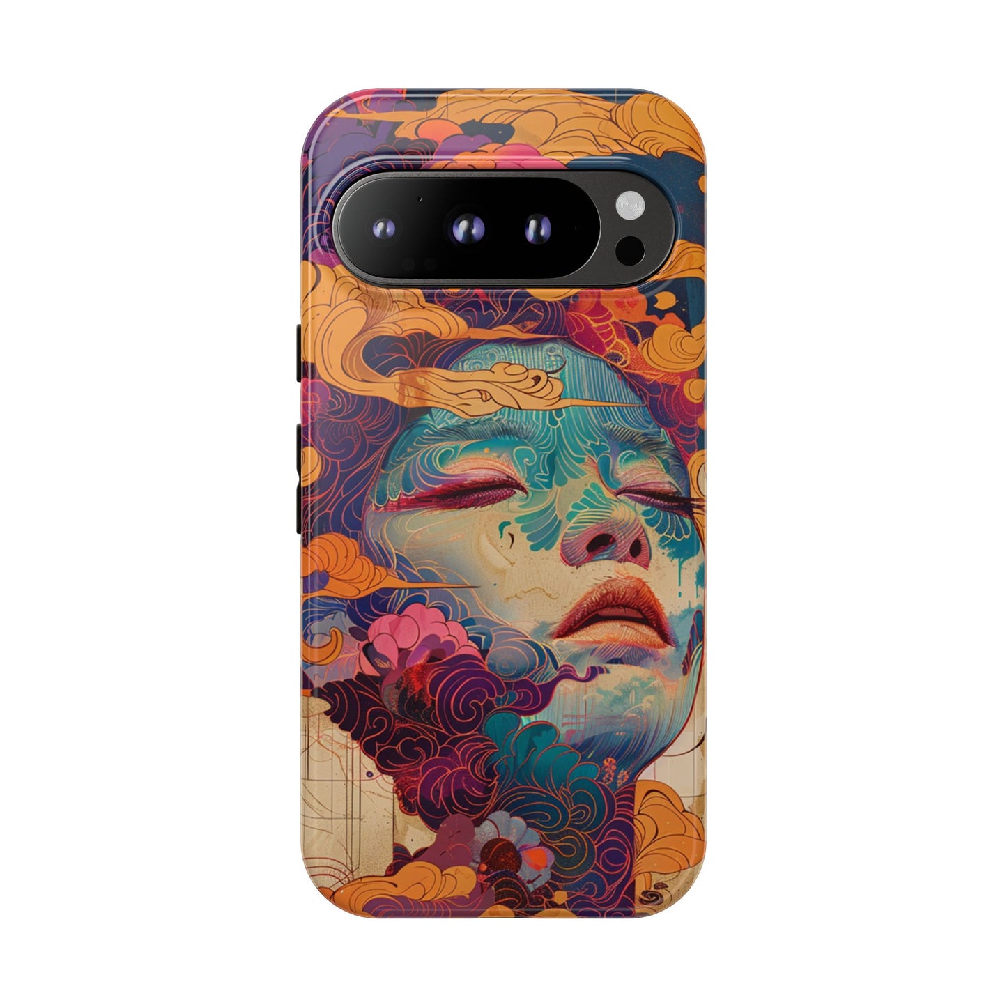 Copy of Copy of Artistic Crescent Moon Phone Case — Dreamy Starry Night Protection