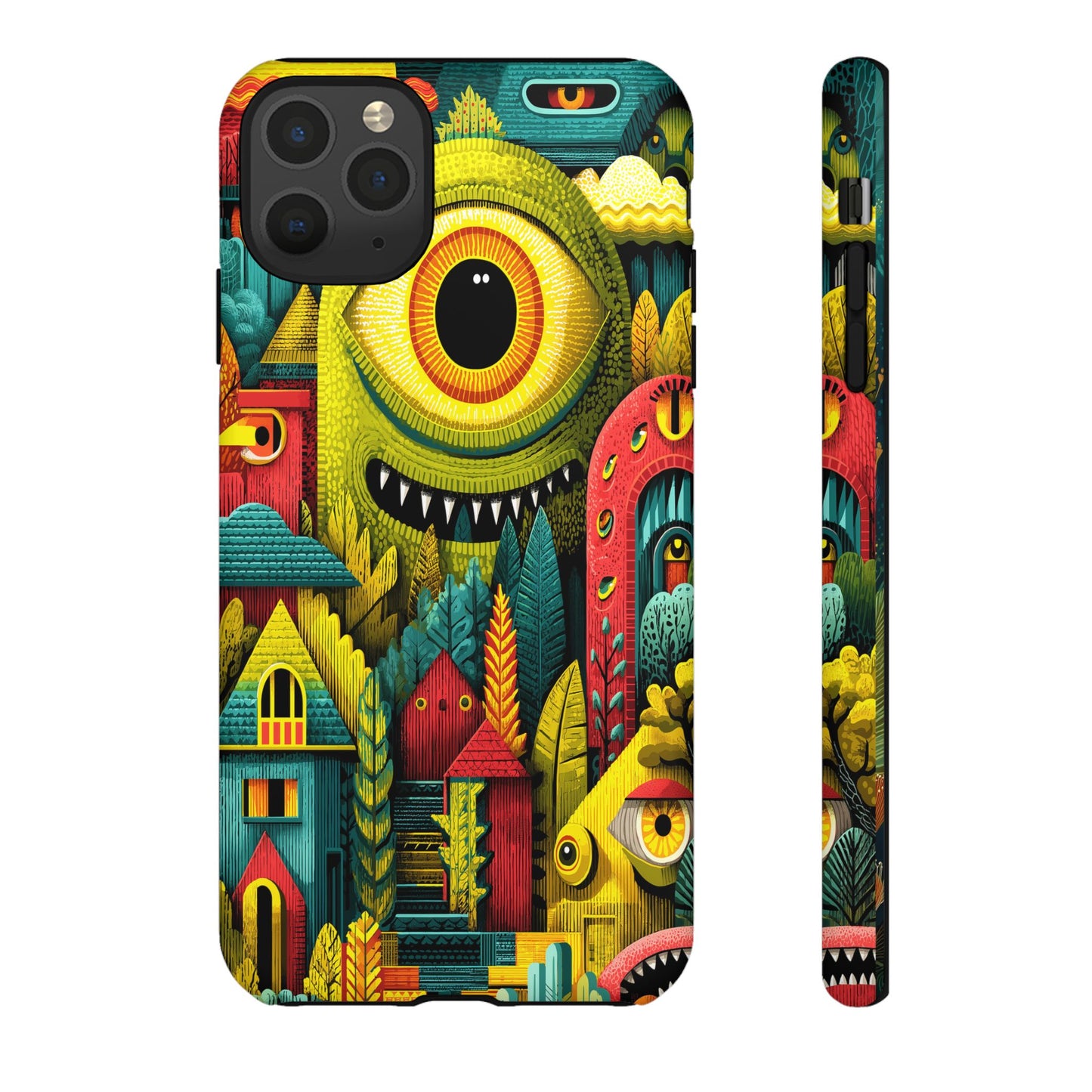 Artistic Crescent Moon Phone Case — Dreamy Starry Night Protection