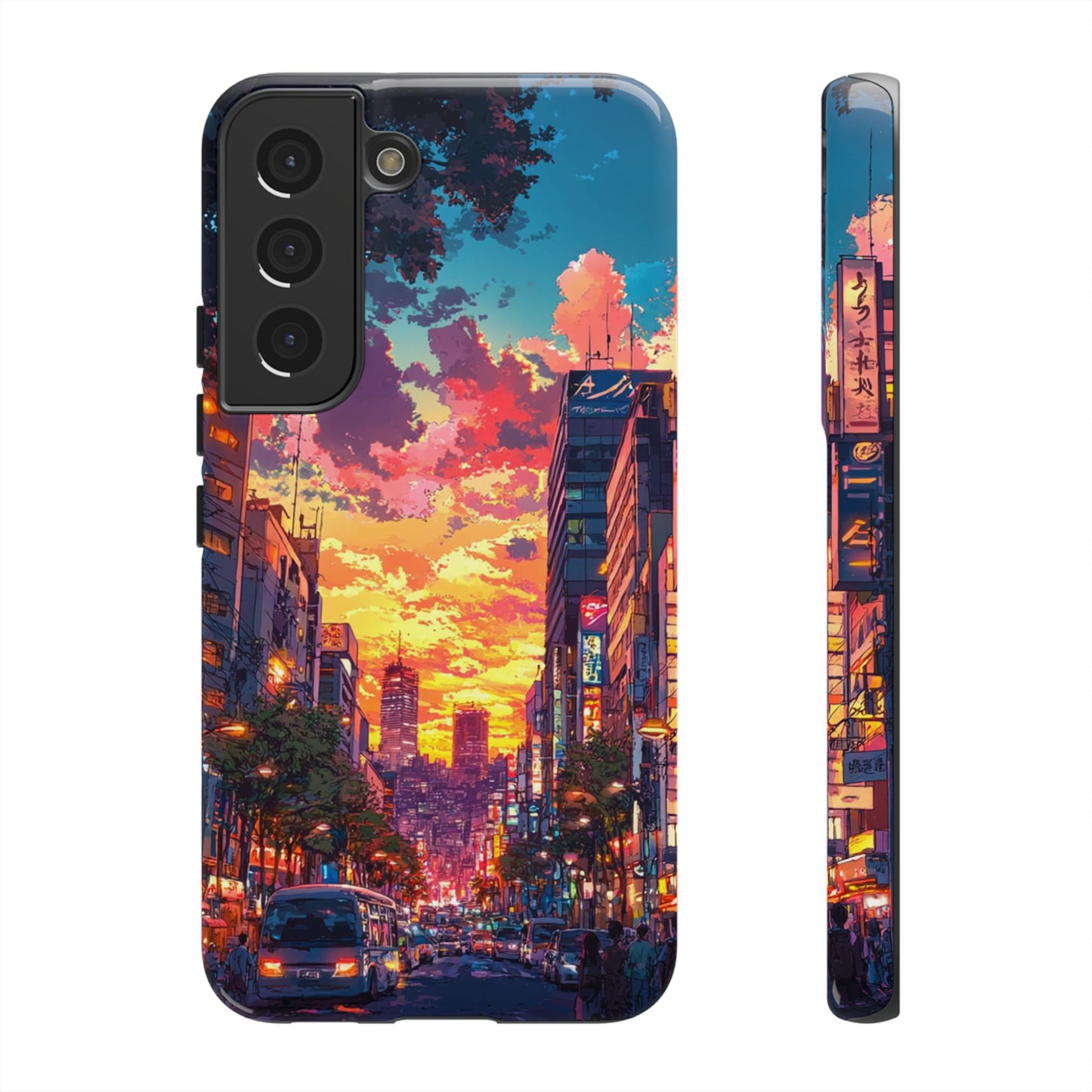 Copy of Copy of Artistic Crescent Moon Phone Case — Dreamy Starry Night Protection