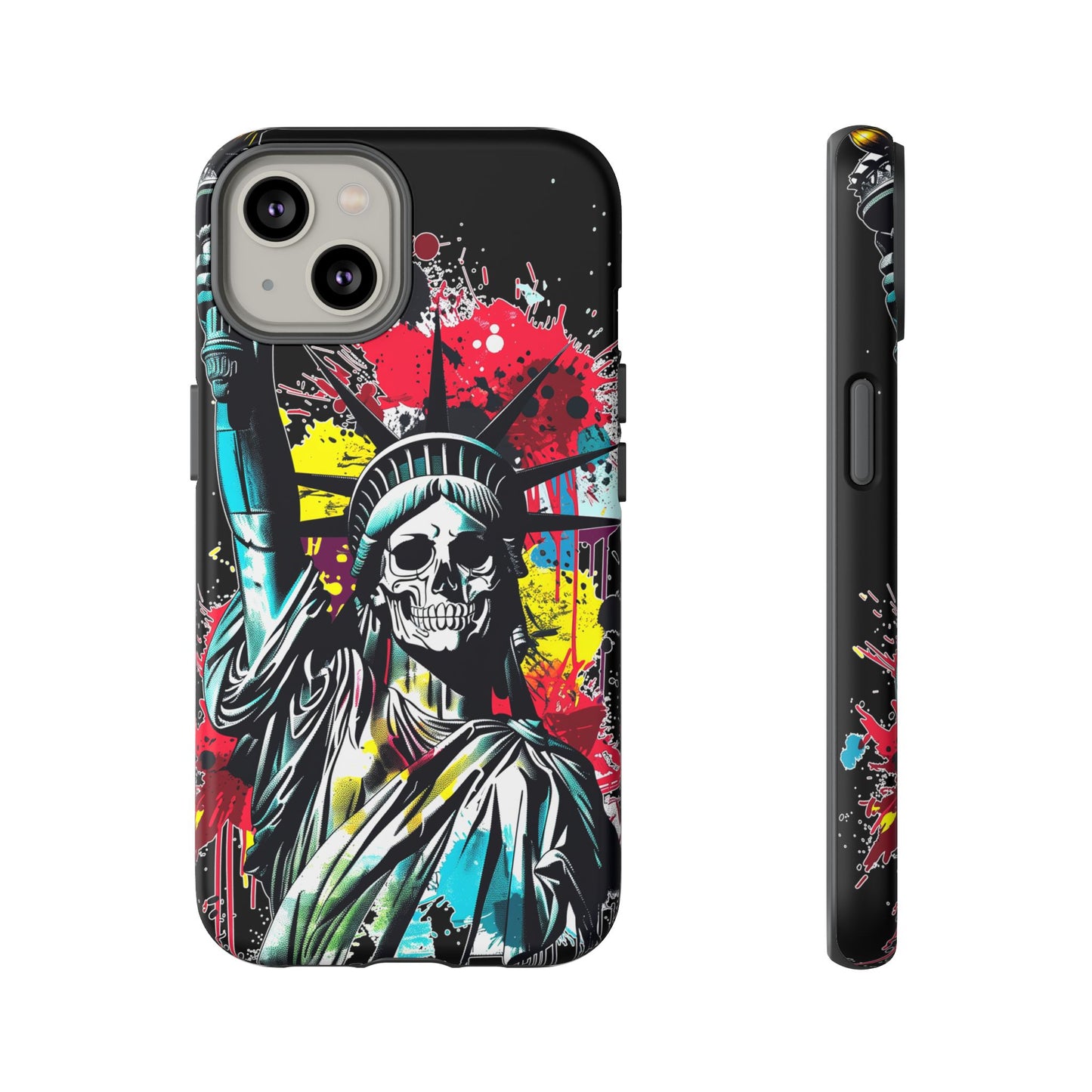 Artistic Crescent Moon Phone Case — Dreamy Starry Night Protection