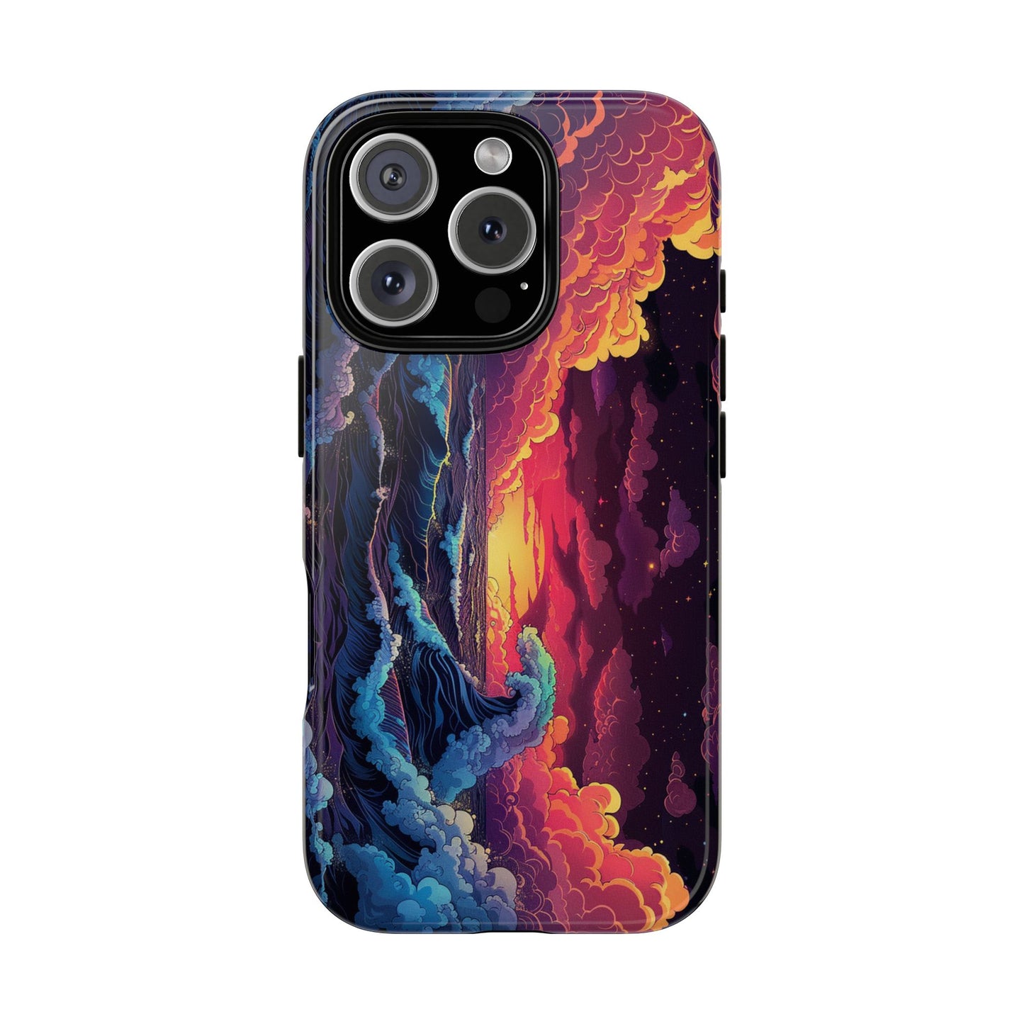 Copy of Artistic Crescent Moon Phone Case — Dreamy Starry Night Protection