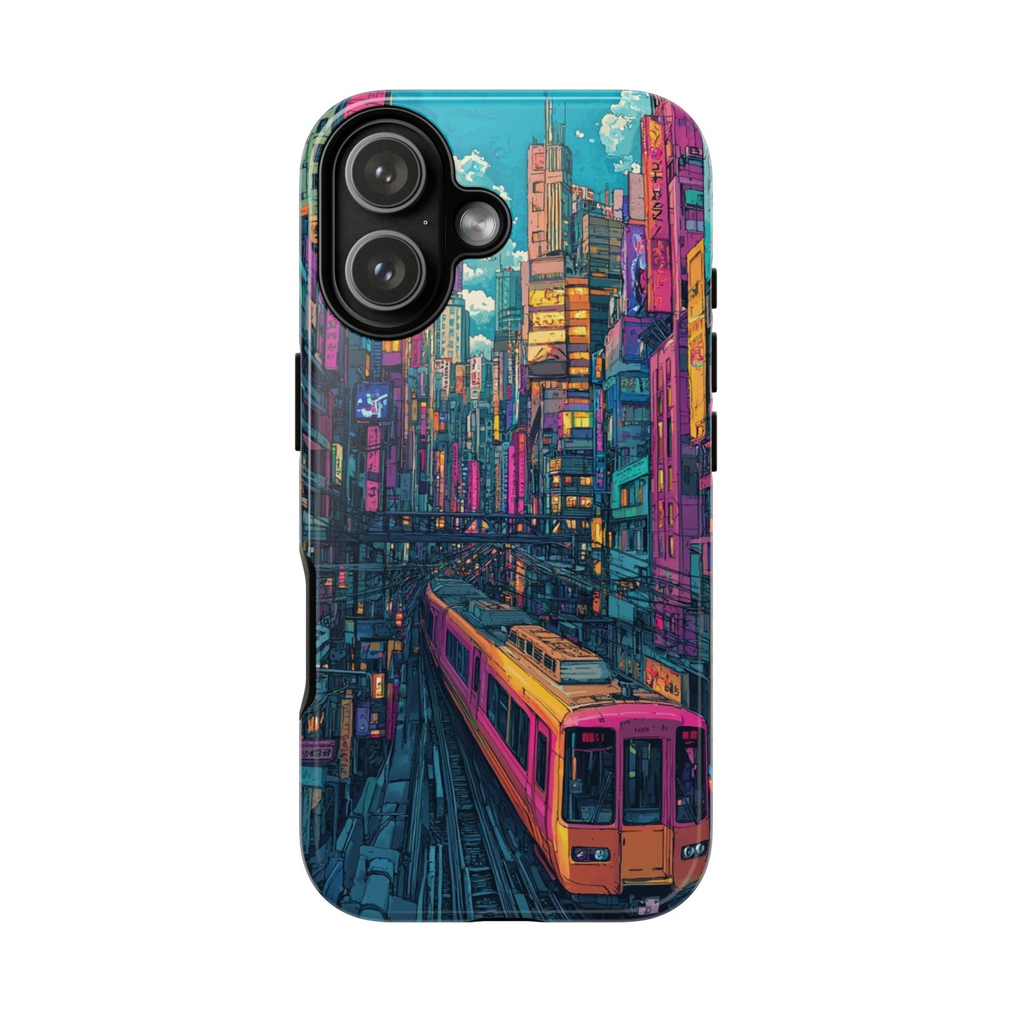 Copy of Artistic Crescent Moon Phone Case — Dreamy Starry Night Protection