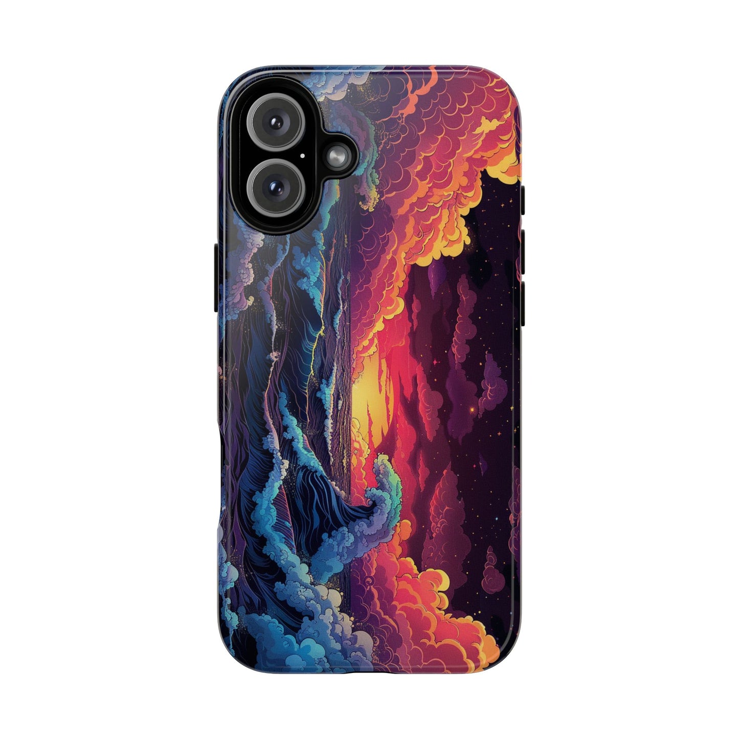 Copy of Artistic Crescent Moon Phone Case — Dreamy Starry Night Protection