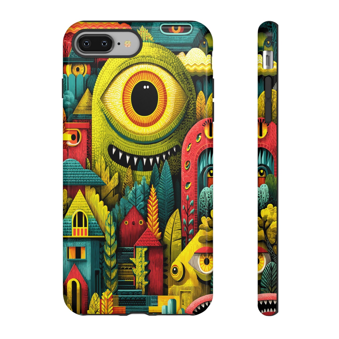 Artistic Crescent Moon Phone Case — Dreamy Starry Night Protection