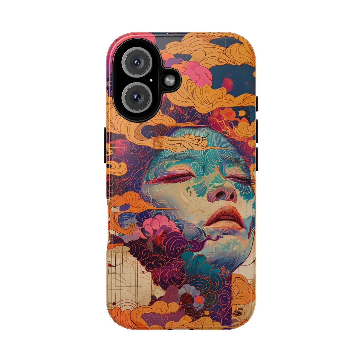 Copy of Artistic Crescent Moon Phone Case — Dreamy Starry Night Protection