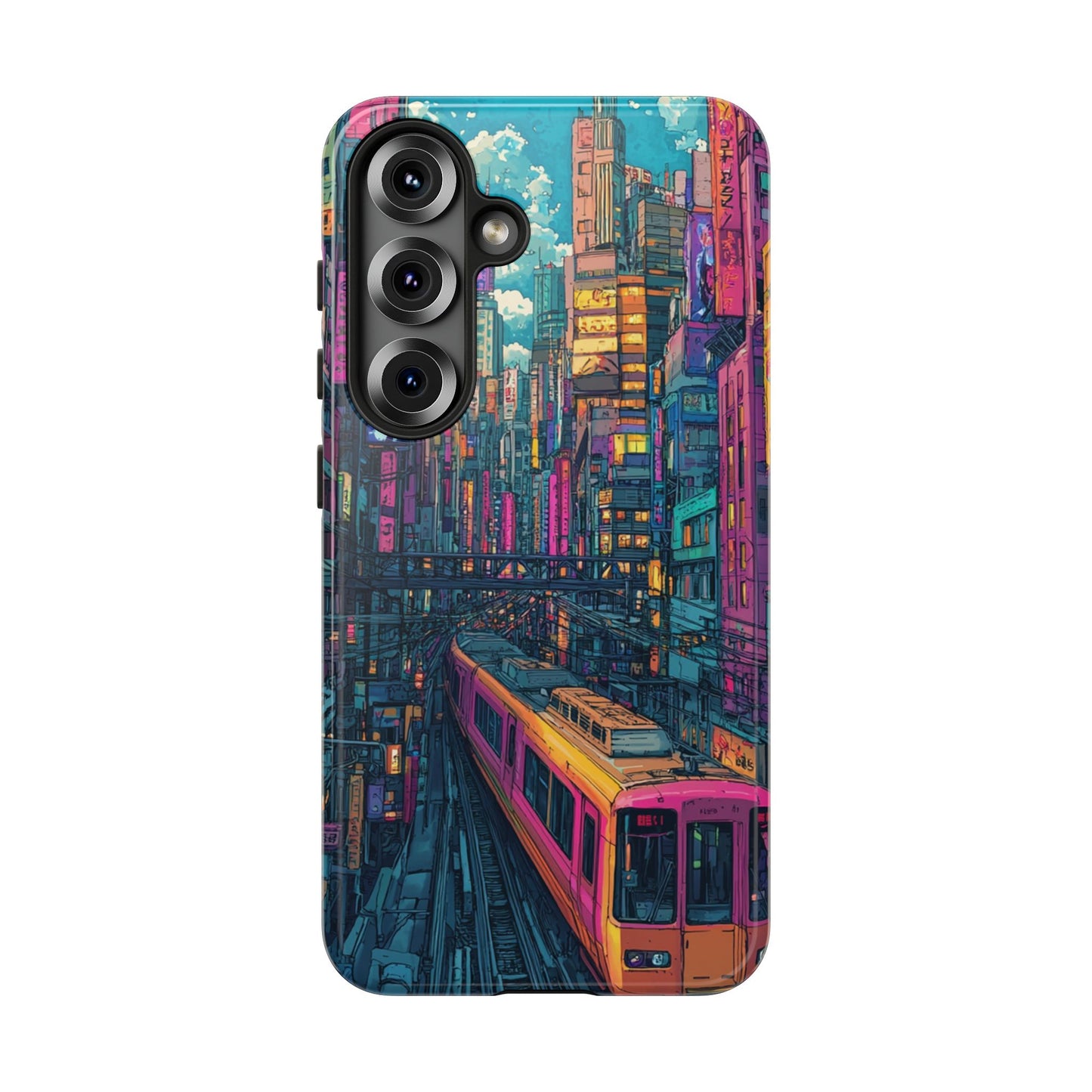 Copy of Copy of Artistic Crescent Moon Phone Case — Dreamy Starry Night Protection