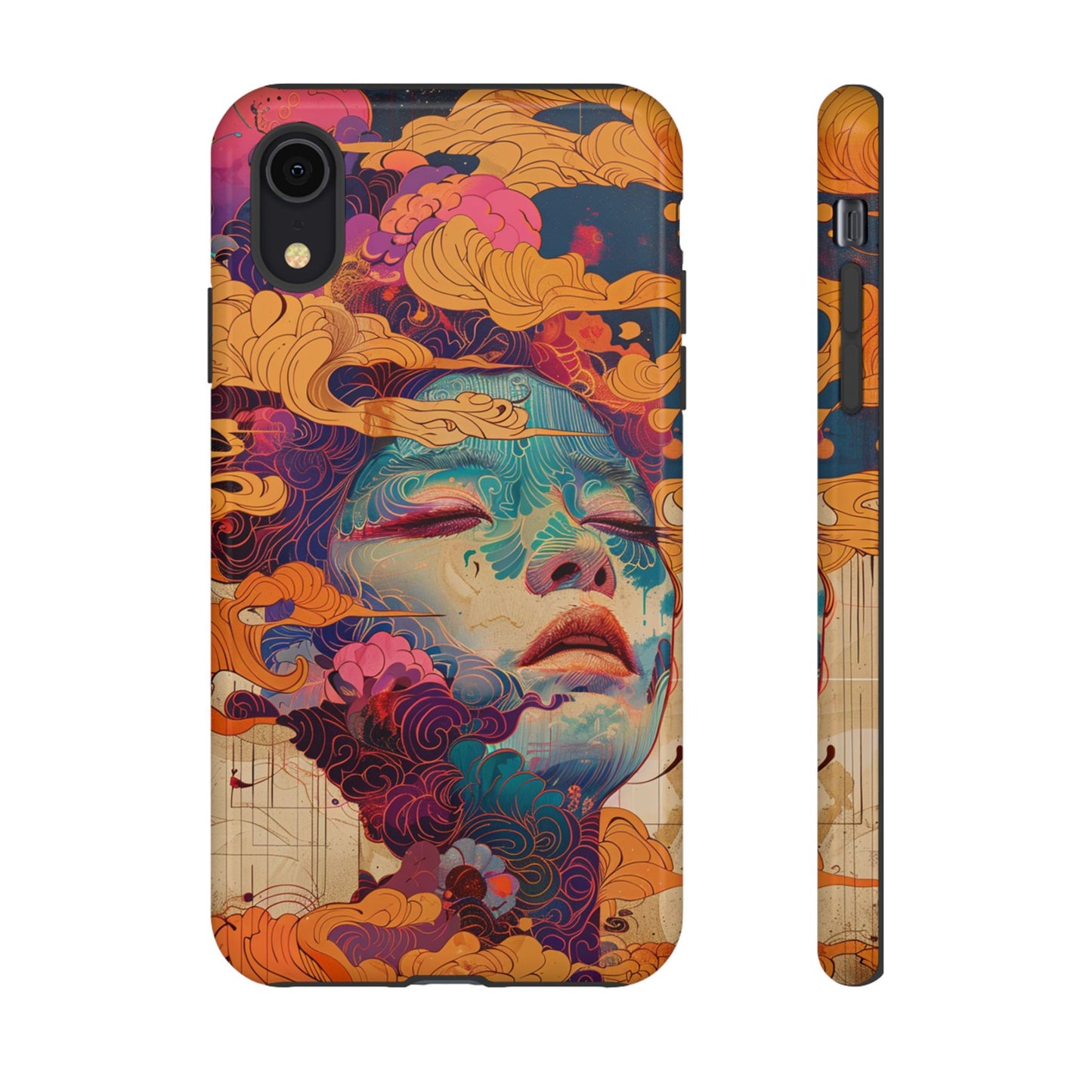 Copy of Artistic Crescent Moon Phone Case — Dreamy Starry Night Protection