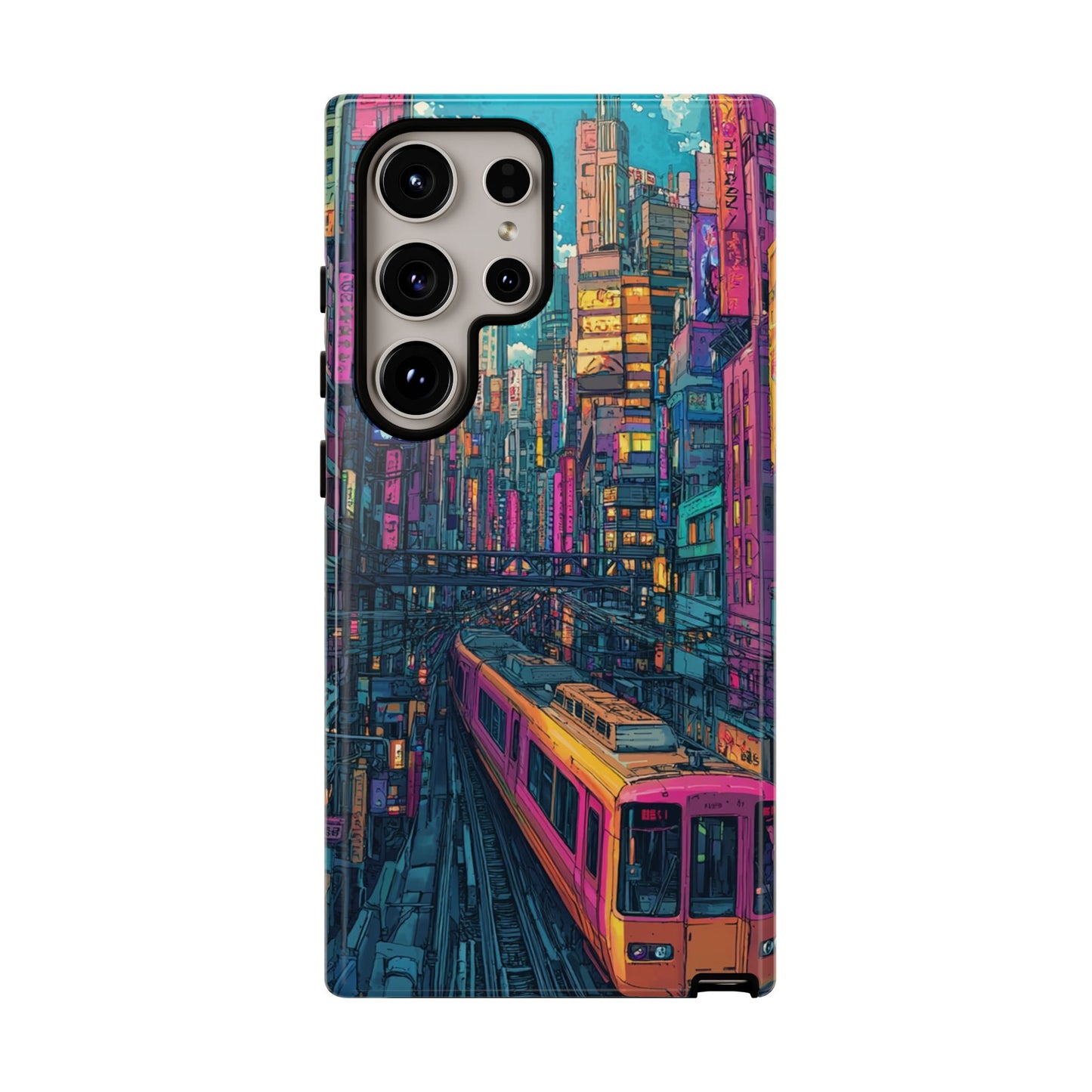 Copy of Copy of Artistic Crescent Moon Phone Case — Dreamy Starry Night Protection