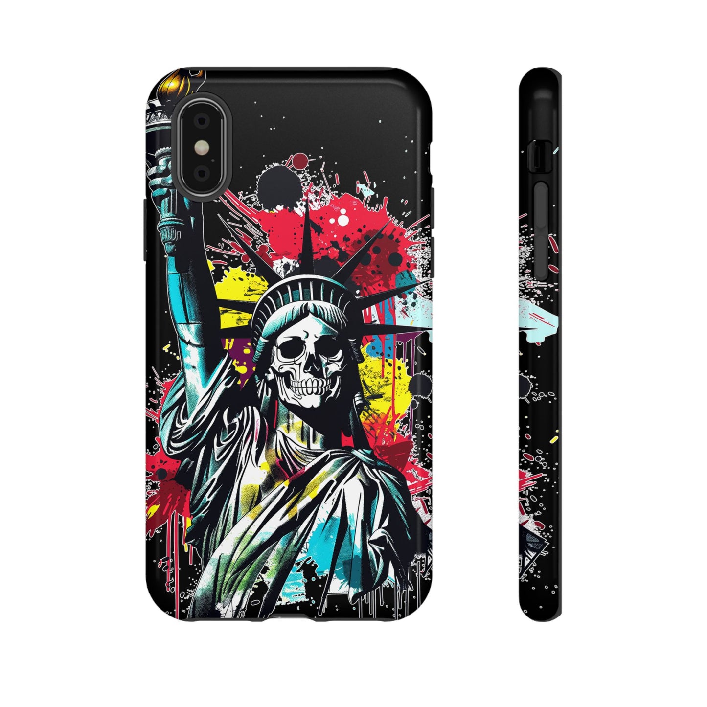 Artistic Crescent Moon Phone Case — Dreamy Starry Night Protection