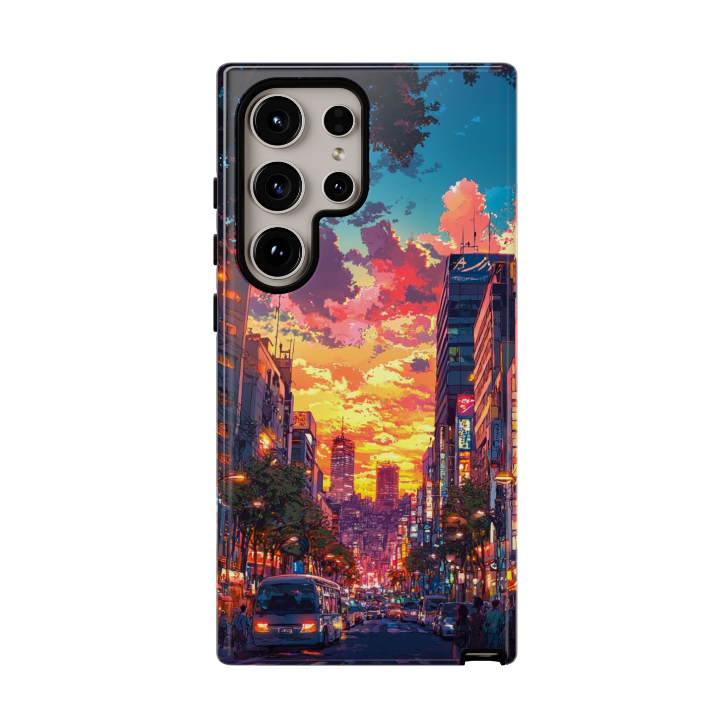 Copy of Copy of Artistic Crescent Moon Phone Case — Dreamy Starry Night Protection