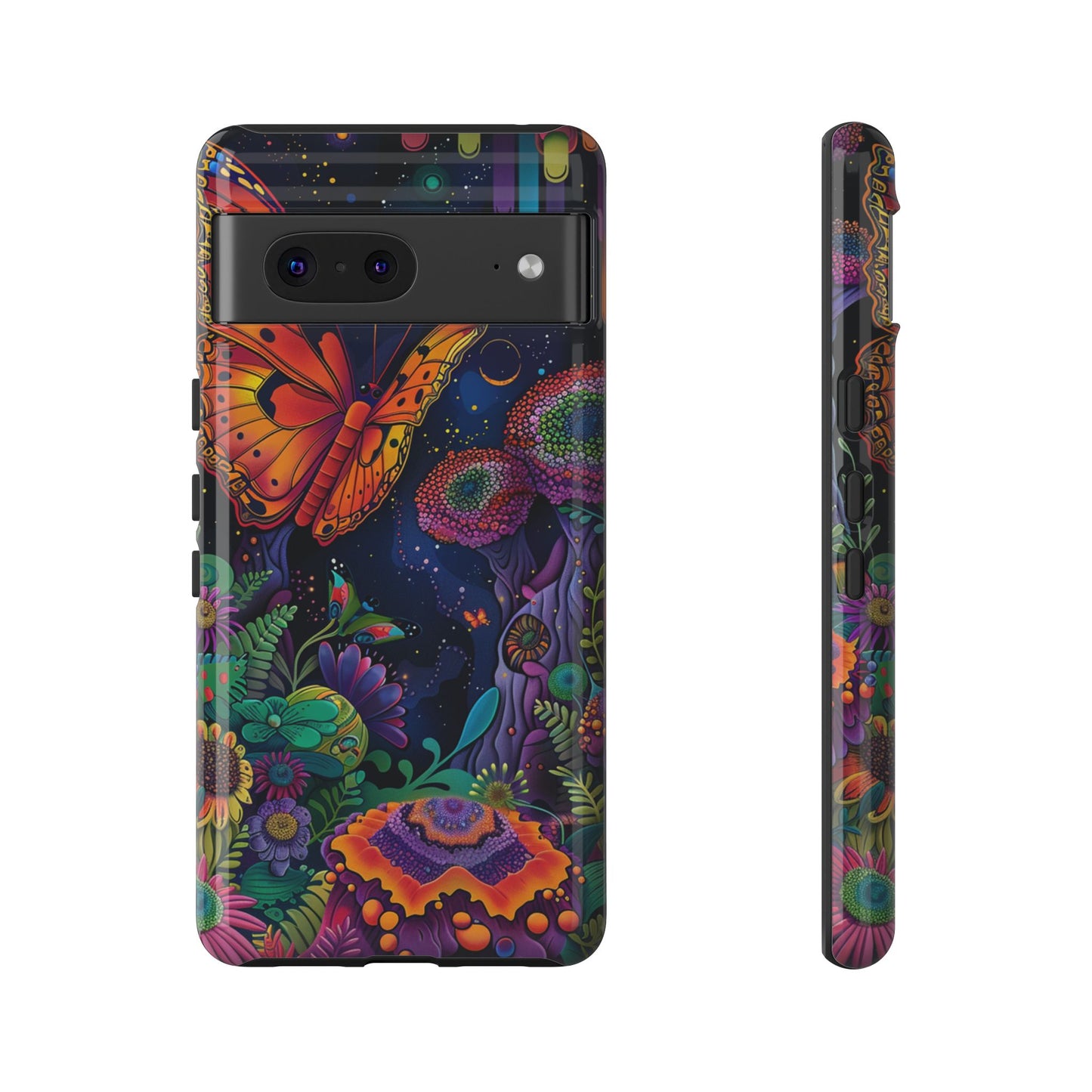 Copy of Copy of Artistic Crescent Moon Phone Case — Dreamy Starry Night Protection