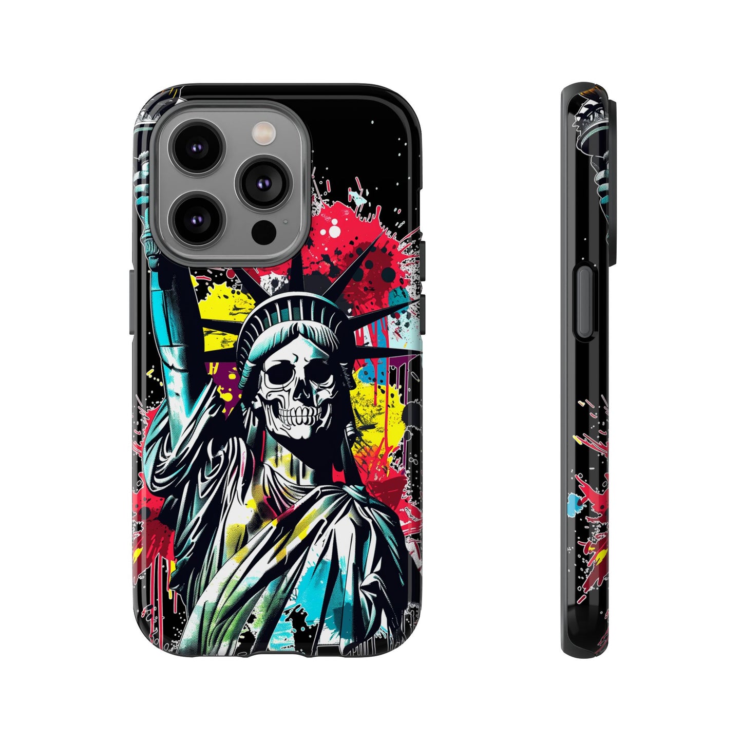 Artistic Crescent Moon Phone Case — Dreamy Starry Night Protection