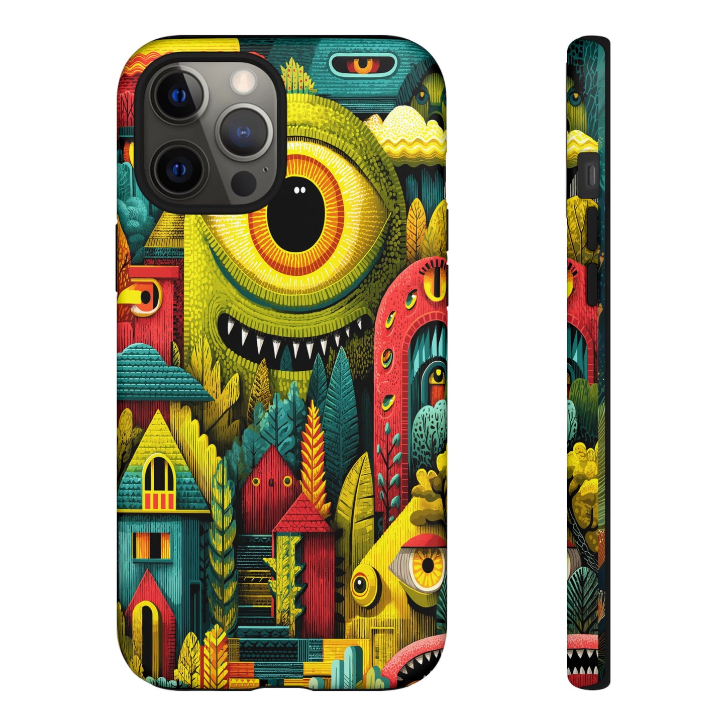 Artistic Crescent Moon Phone Case — Dreamy Starry Night Protection
