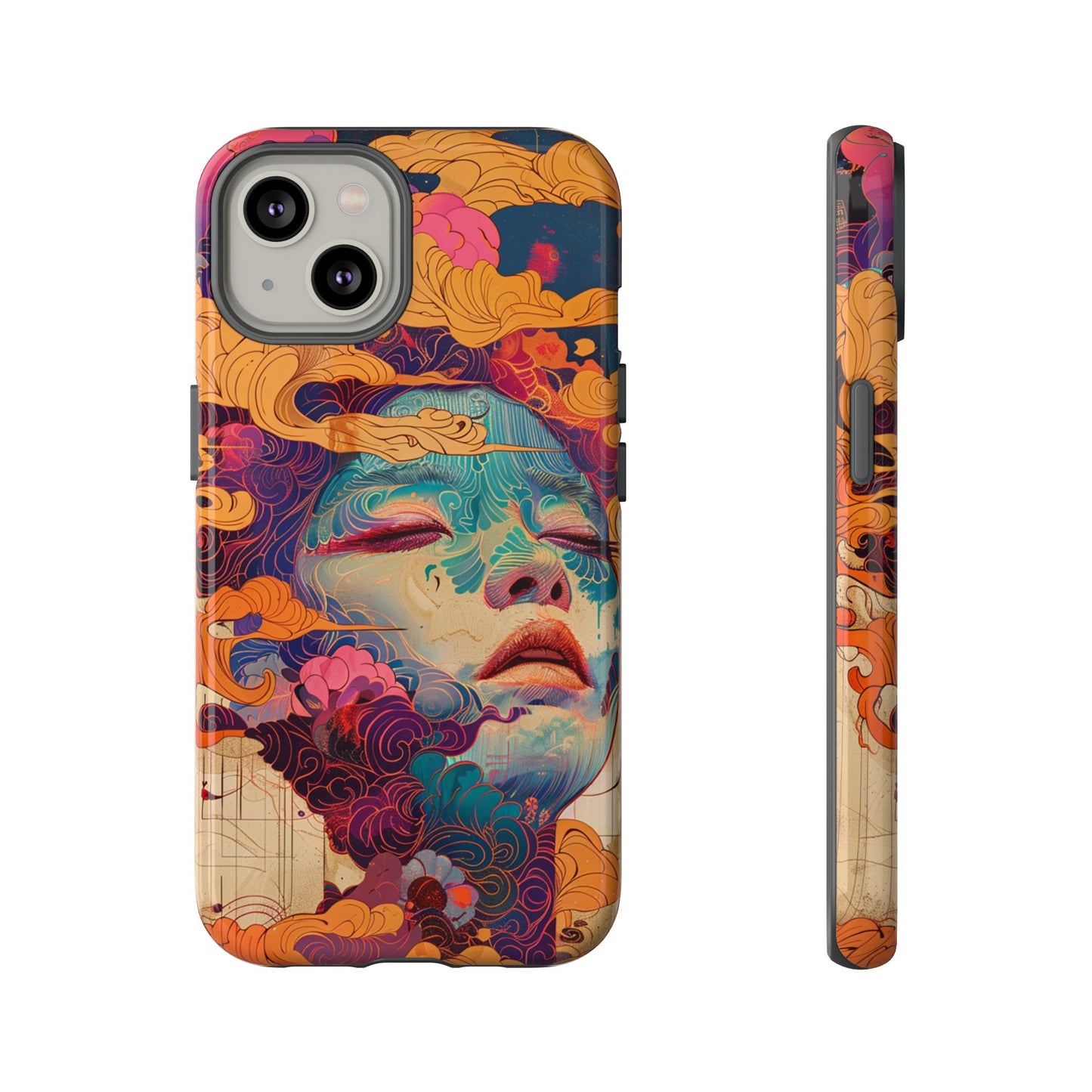 Copy of Artistic Crescent Moon Phone Case — Dreamy Starry Night Protection