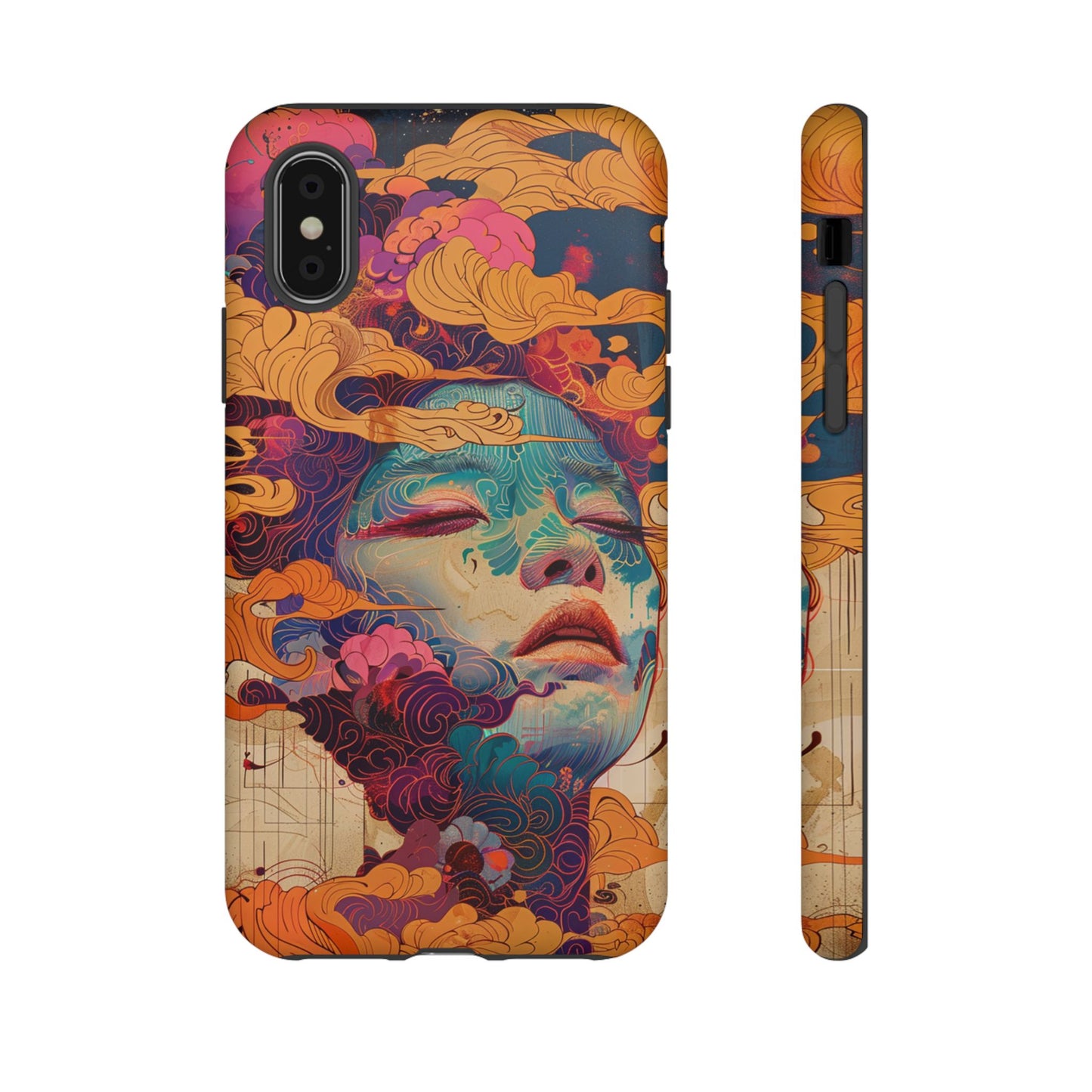 Copy of Artistic Crescent Moon Phone Case — Dreamy Starry Night Protection