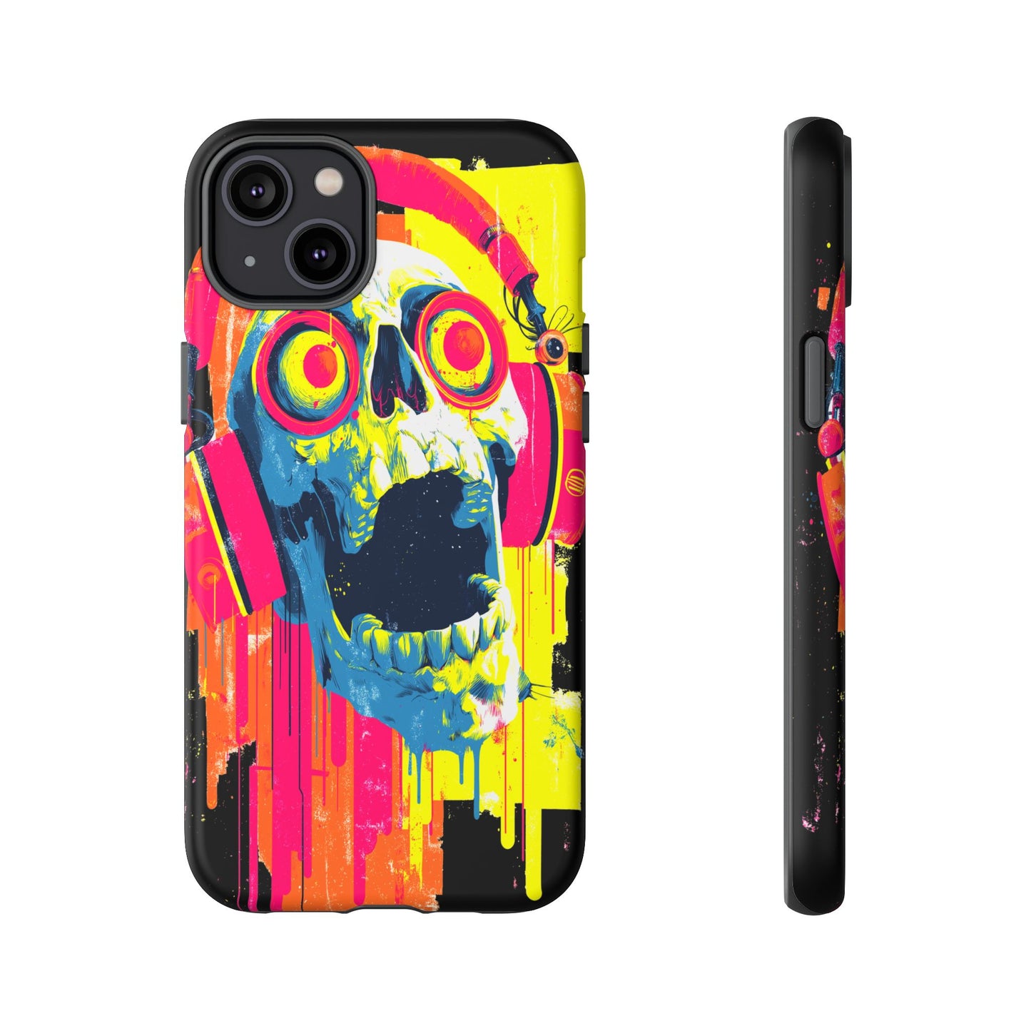 Artistic Crescent Moon Phone Case — Dreamy Starry Night Protection