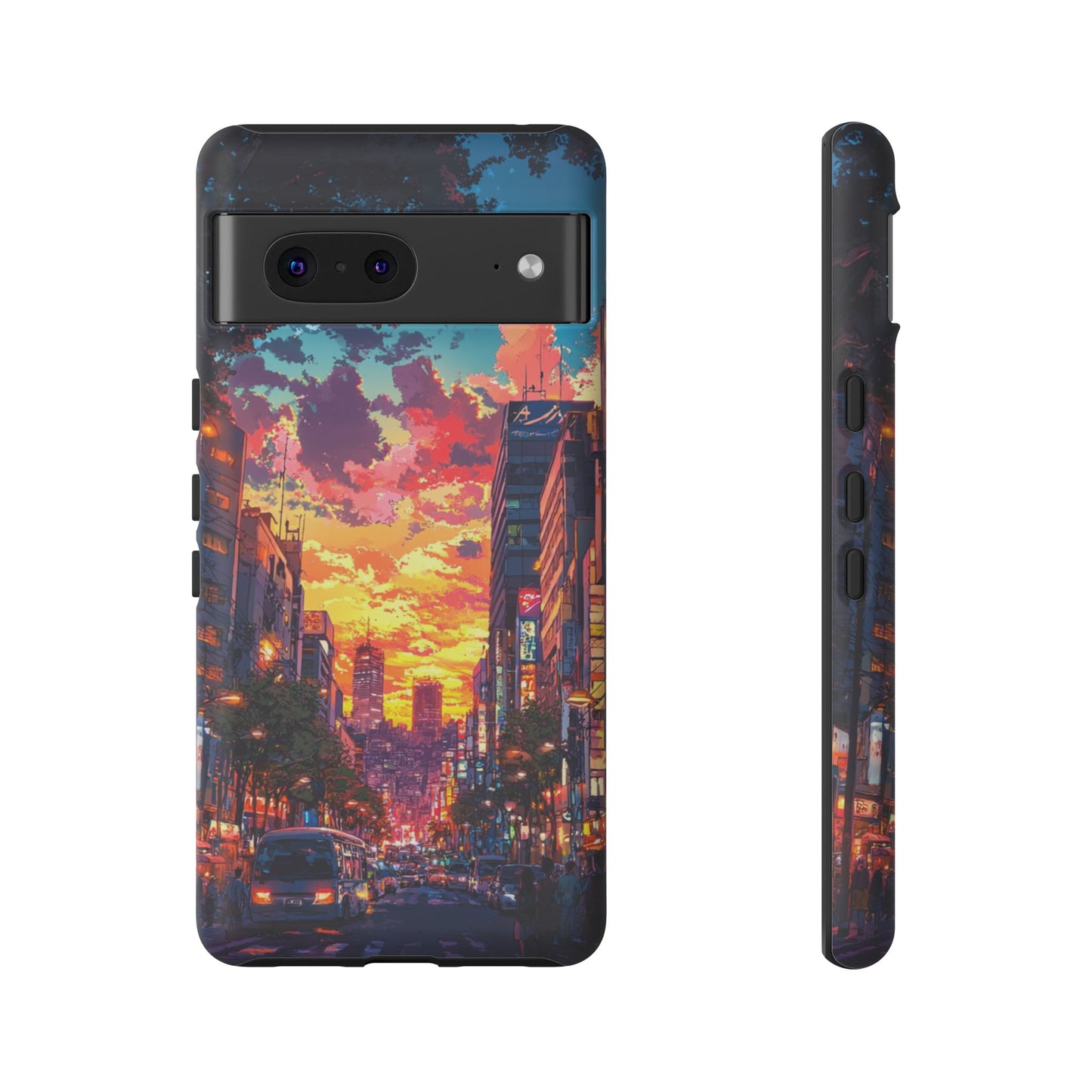 Copy of Copy of Artistic Crescent Moon Phone Case — Dreamy Starry Night Protection