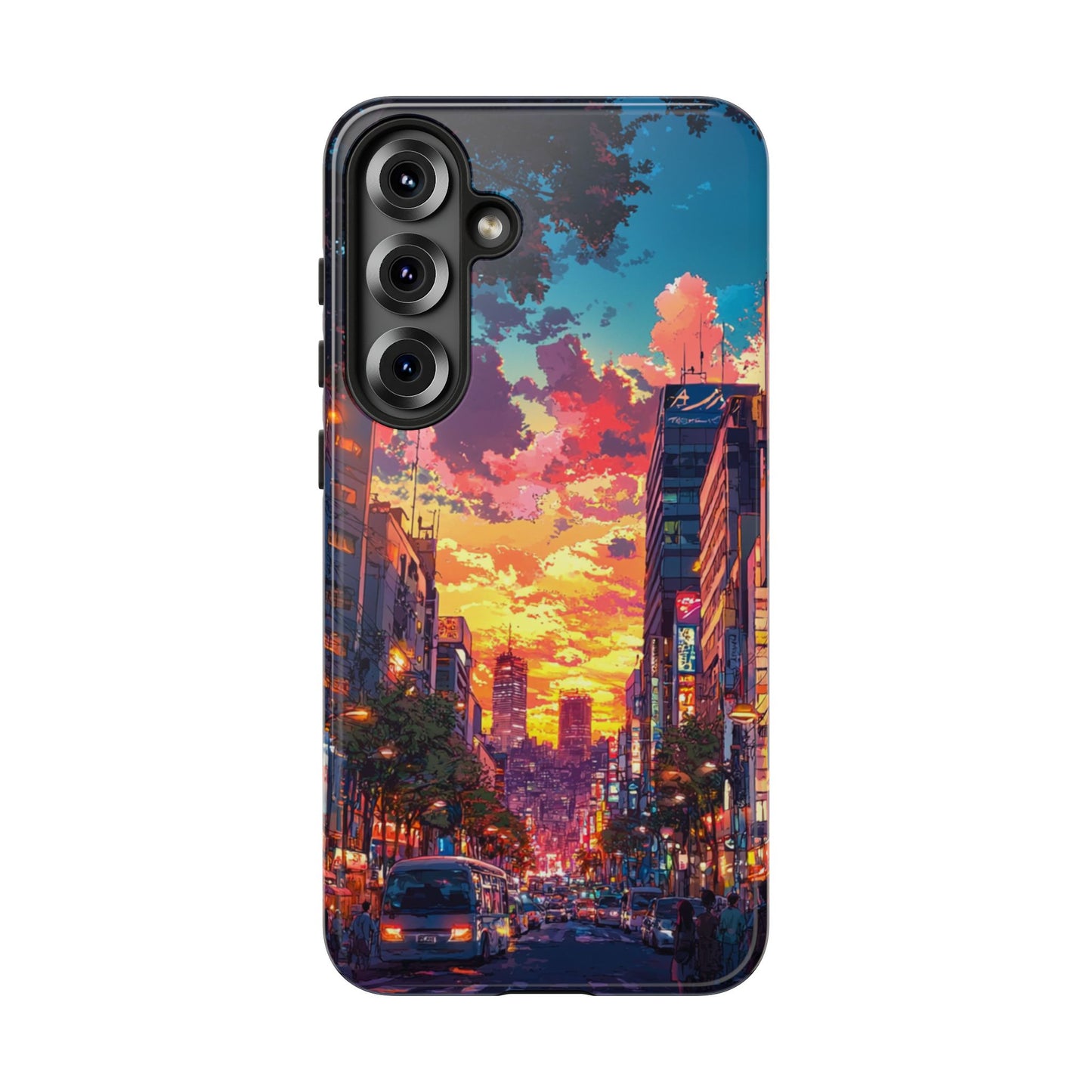 Copy of Copy of Artistic Crescent Moon Phone Case — Dreamy Starry Night Protection