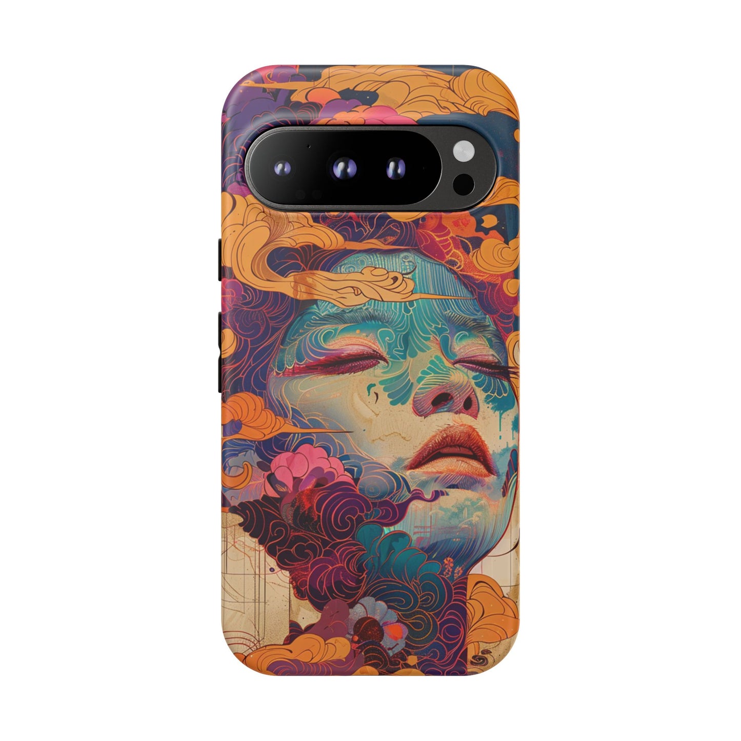 Copy of Copy of Artistic Crescent Moon Phone Case — Dreamy Starry Night Protection