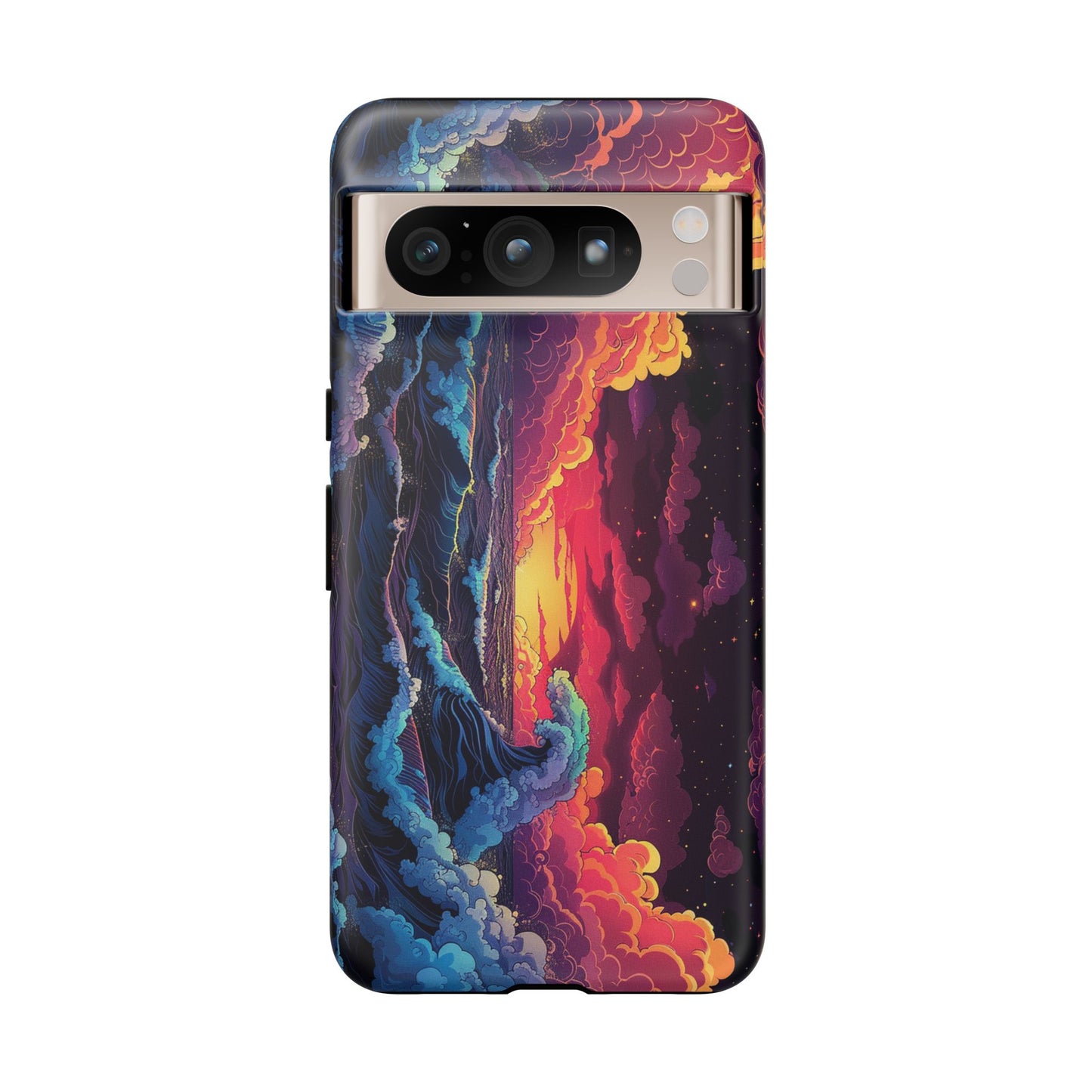 Copy of Copy of Artistic Crescent Moon Phone Case — Dreamy Starry Night Protection