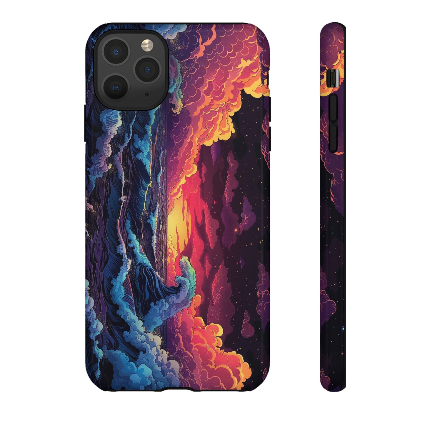 Copy of Artistic Crescent Moon Phone Case — Dreamy Starry Night Protection