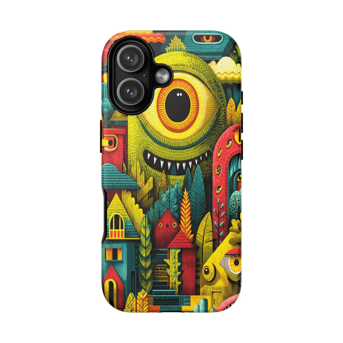 Artistic Crescent Moon Phone Case — Dreamy Starry Night Protection
