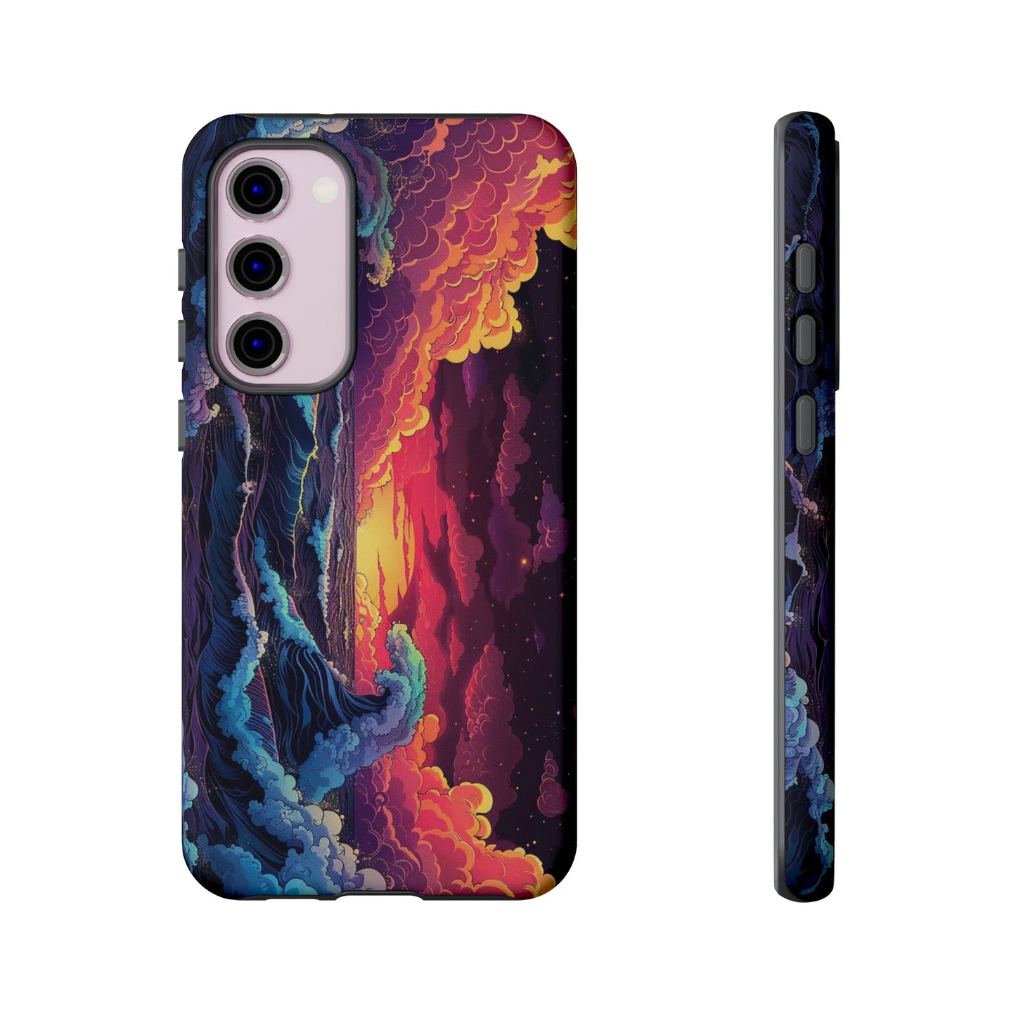 Copy of Copy of Artistic Crescent Moon Phone Case — Dreamy Starry Night Protection