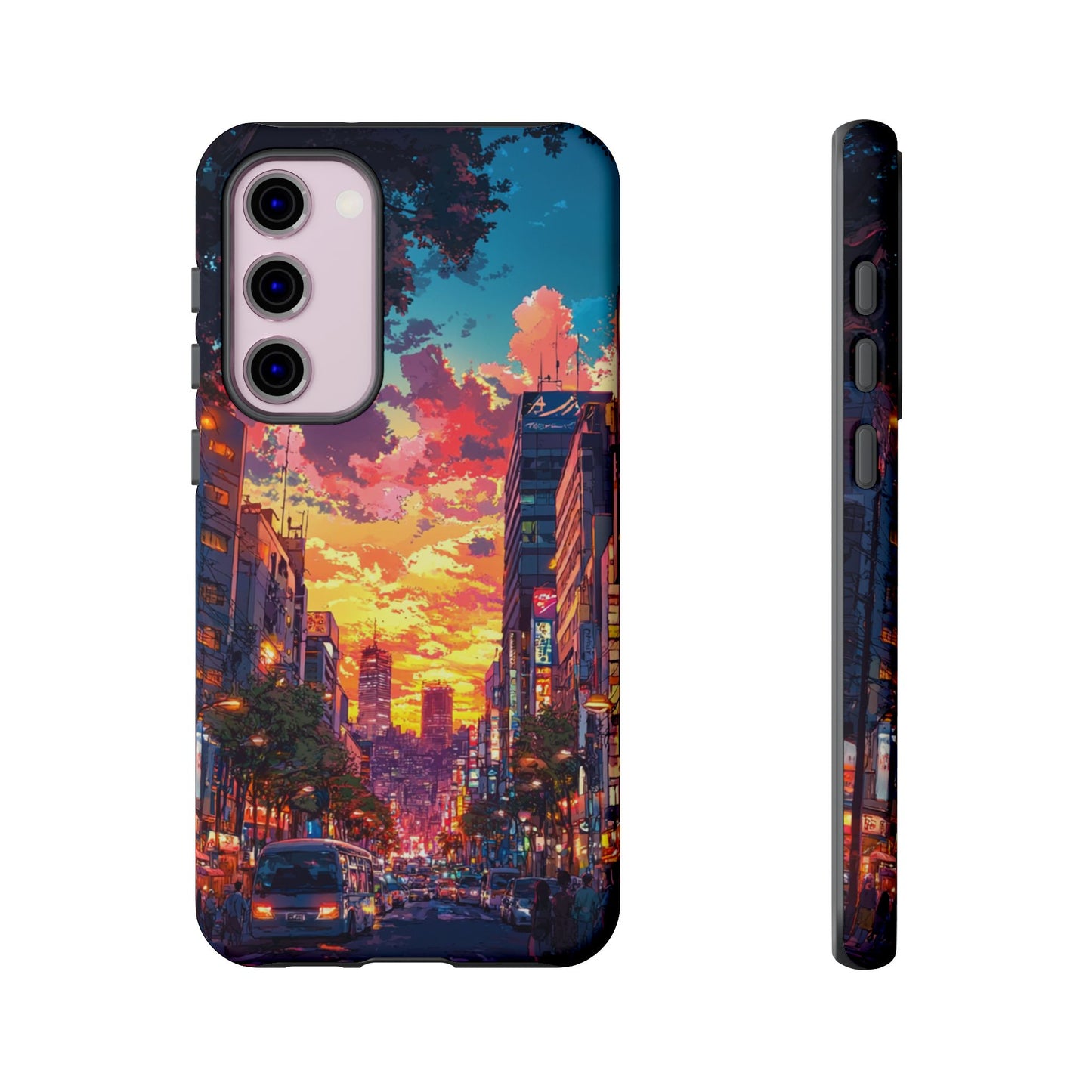 Copy of Copy of Artistic Crescent Moon Phone Case — Dreamy Starry Night Protection