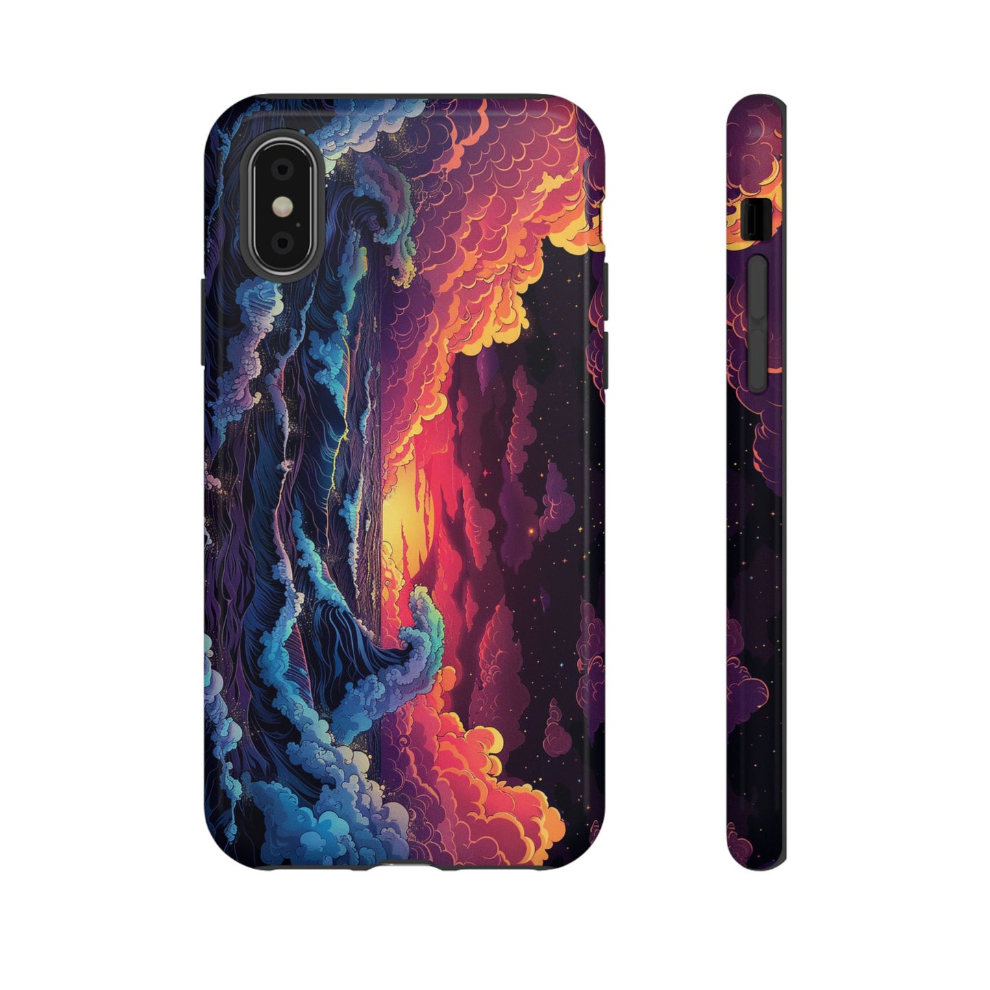 Copy of Artistic Crescent Moon Phone Case — Dreamy Starry Night Protection